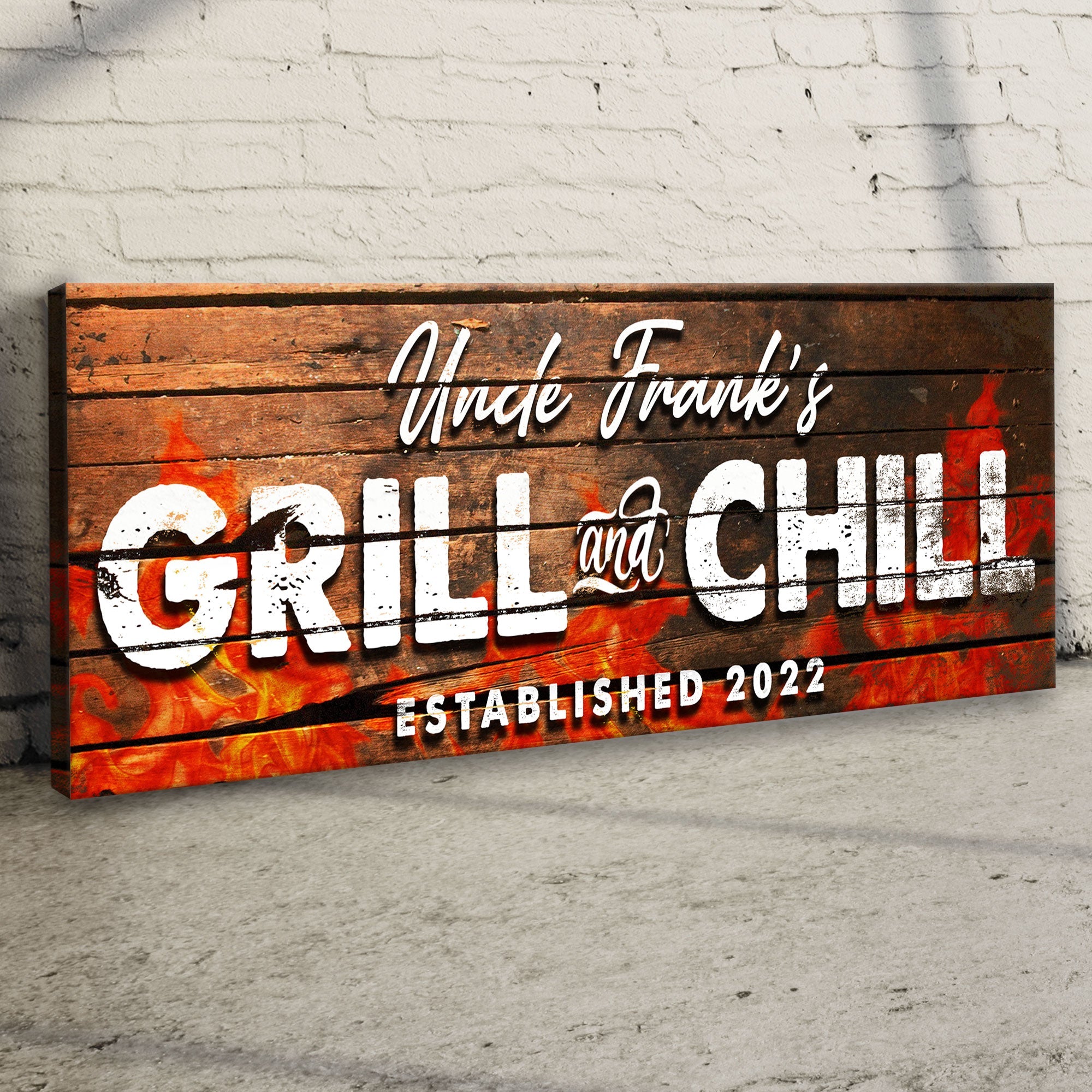 Grill And Chill Sign II on sale at MyriadMart