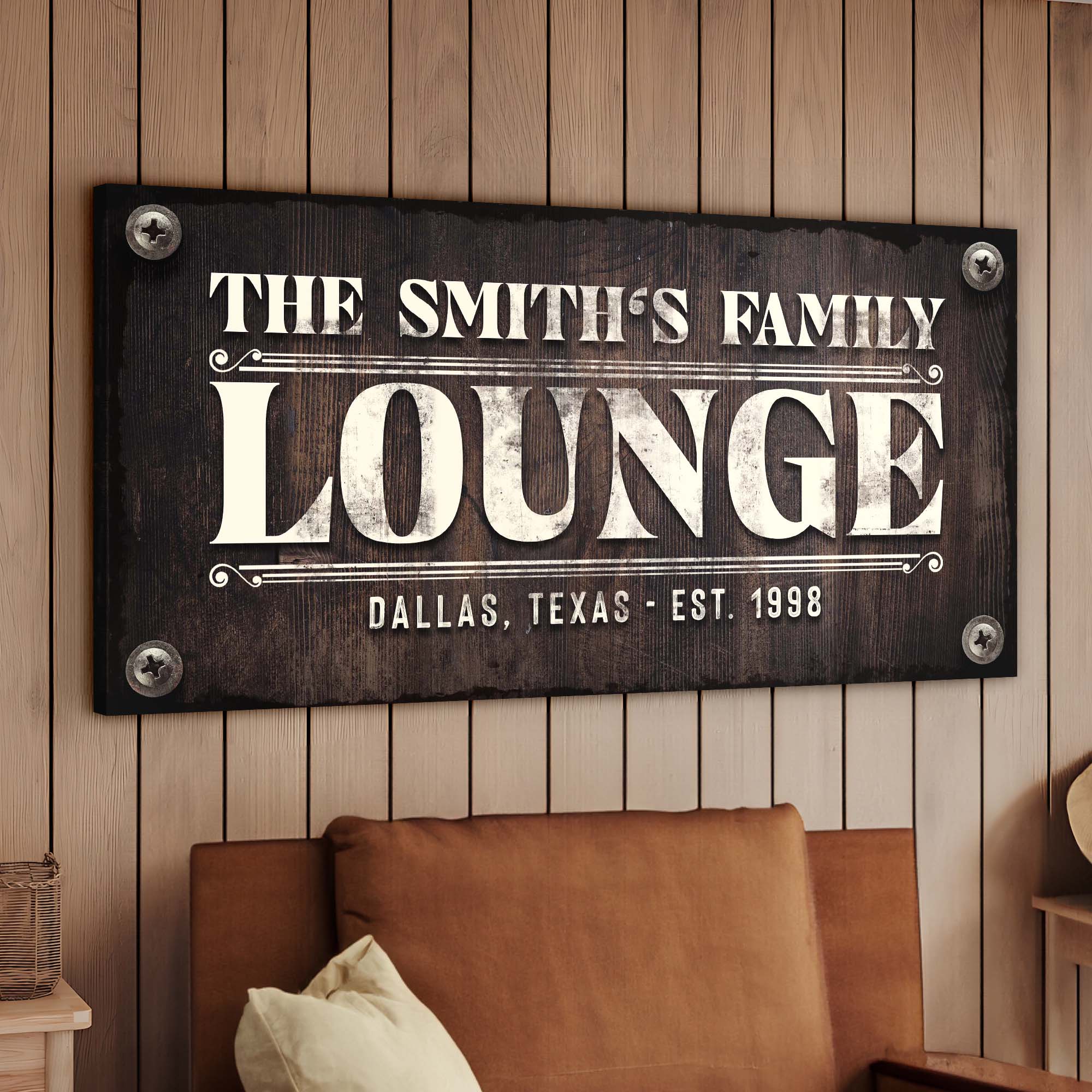 Family Lounge Sign on sale at MyriadMart