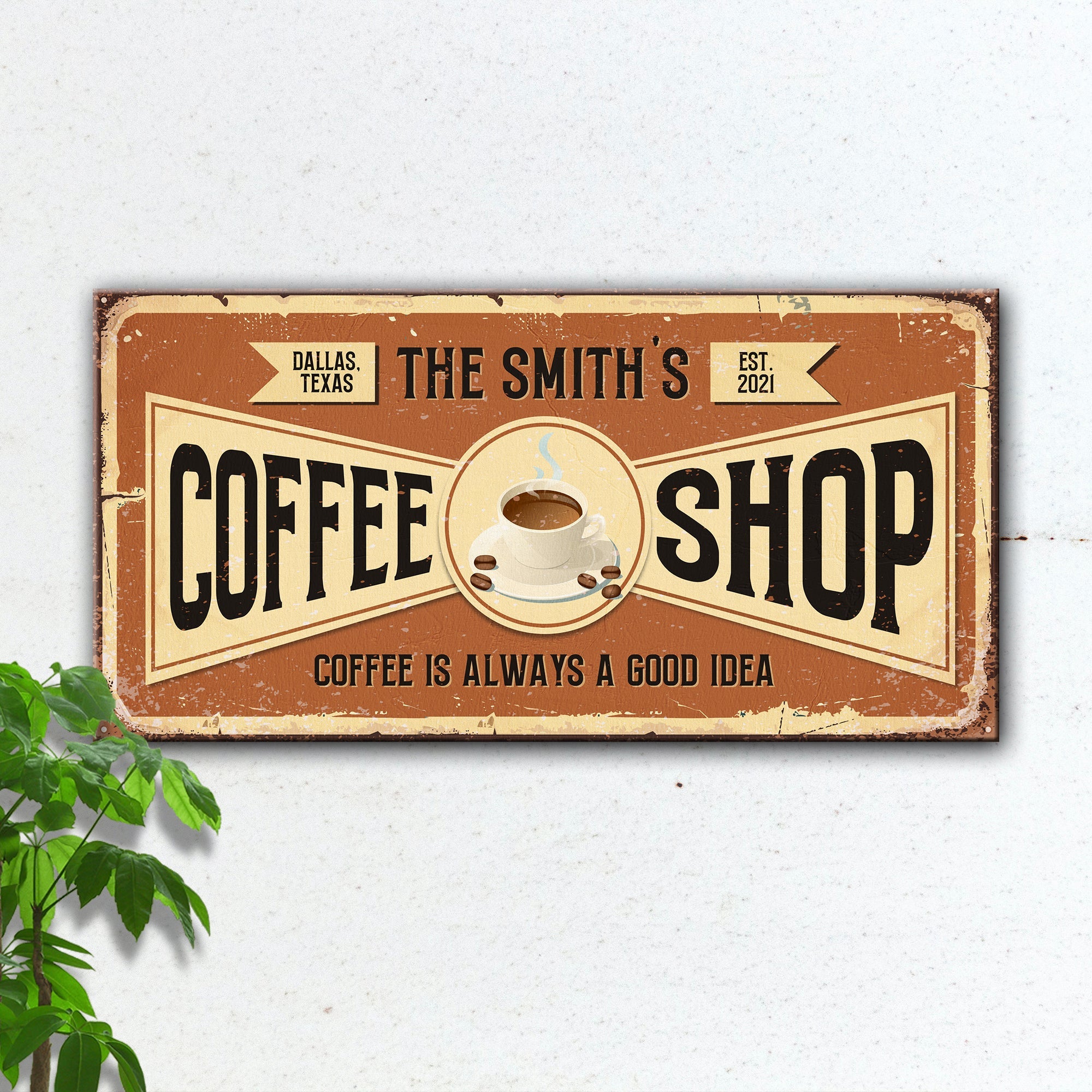 Coffee Shop Sign IV on sale at MyriadMart