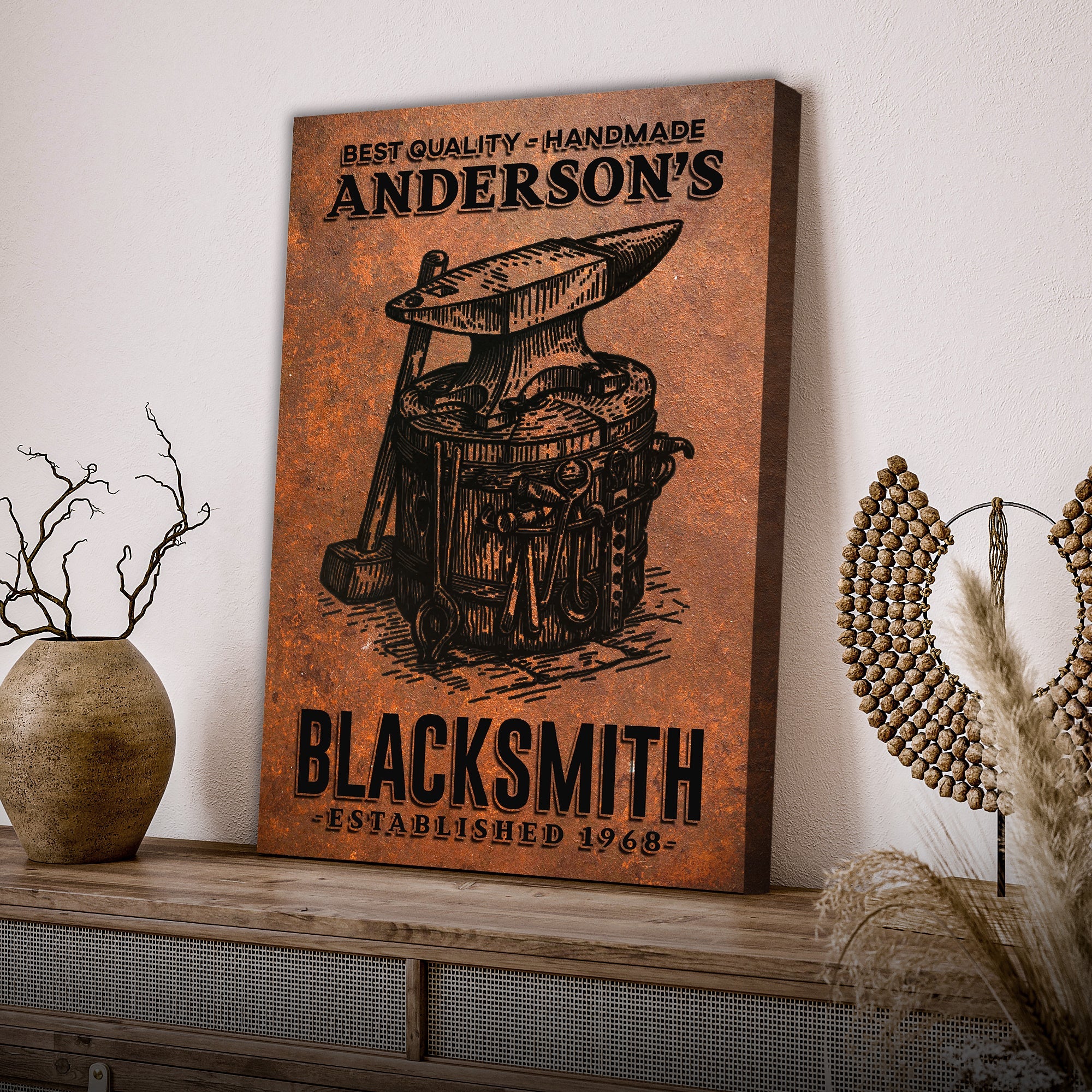 Best Quality Handmade Blacksmith Sign on sale at MyriadMart