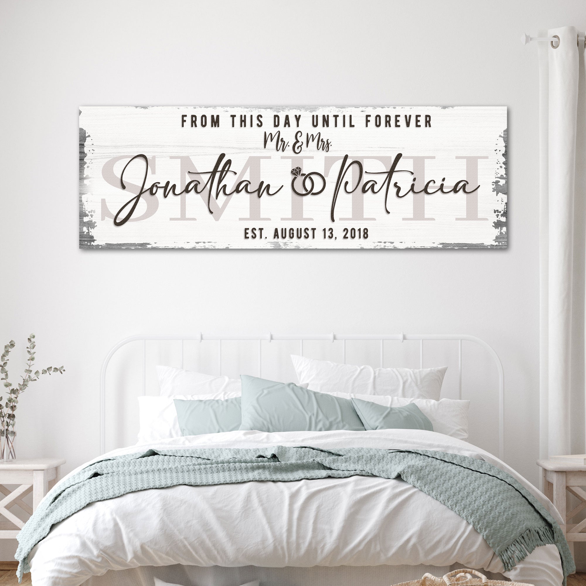 Custom Wedding Sign II on sale at MyriadMart