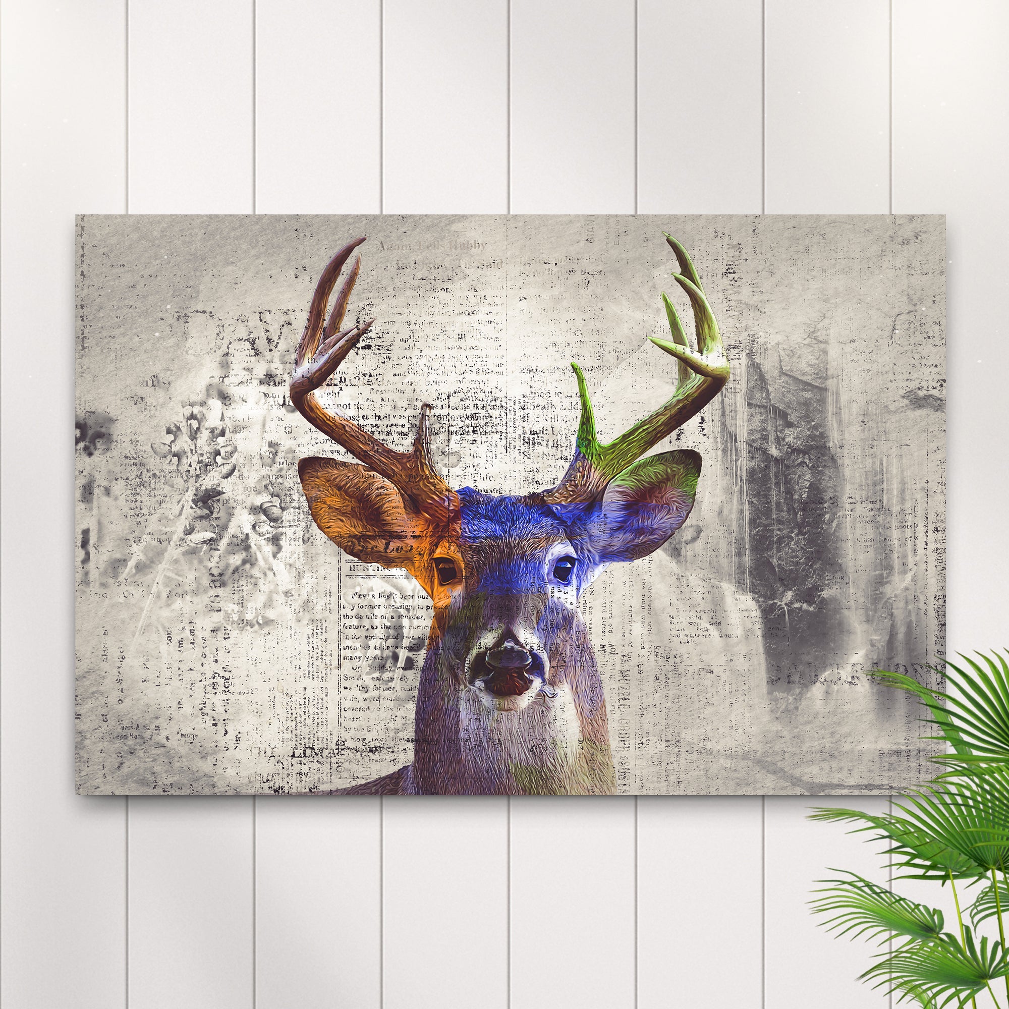 Stunning Deer Canvas Wall Art on sale at MyriadMart