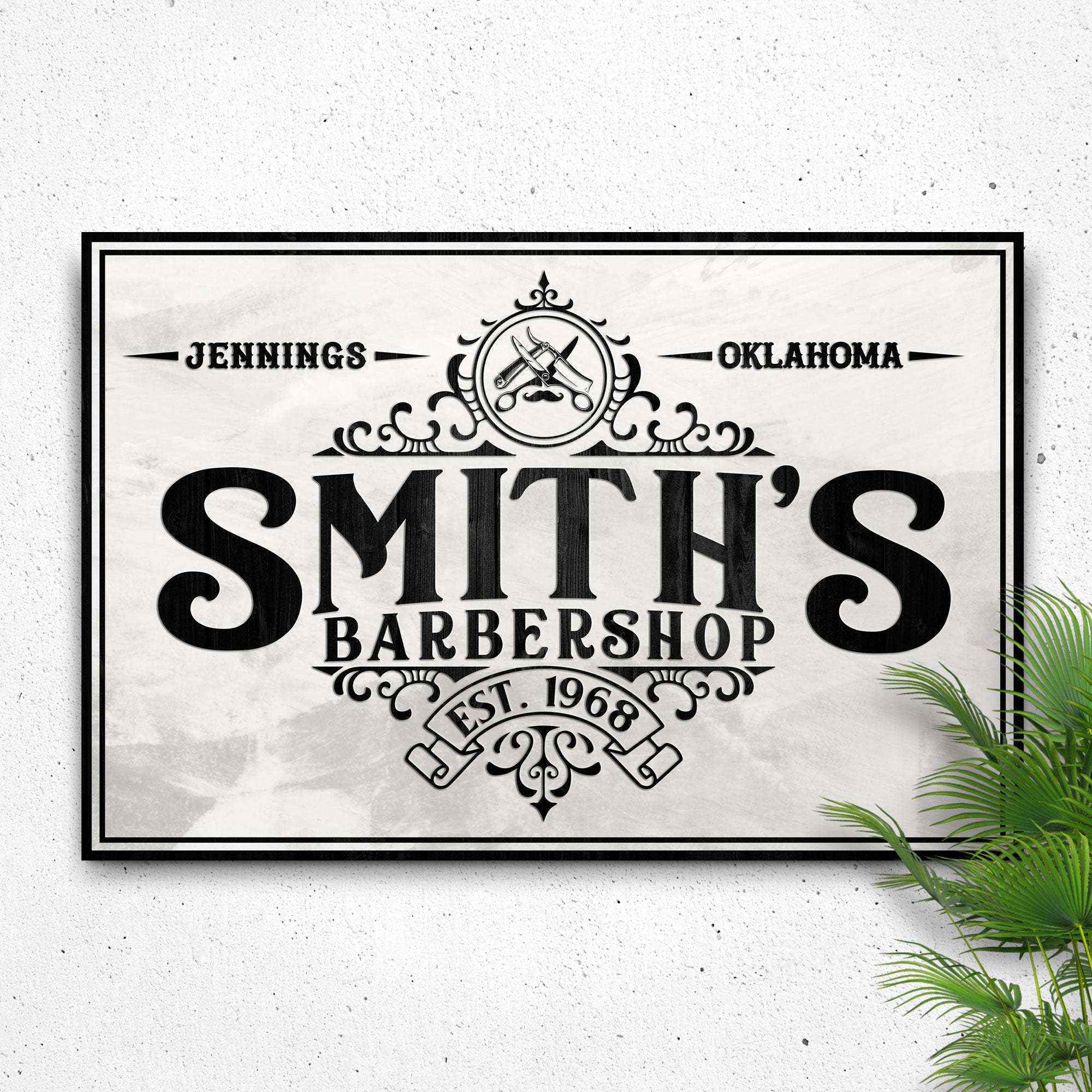 Barbershop Sign IV on sale at MyriadMart