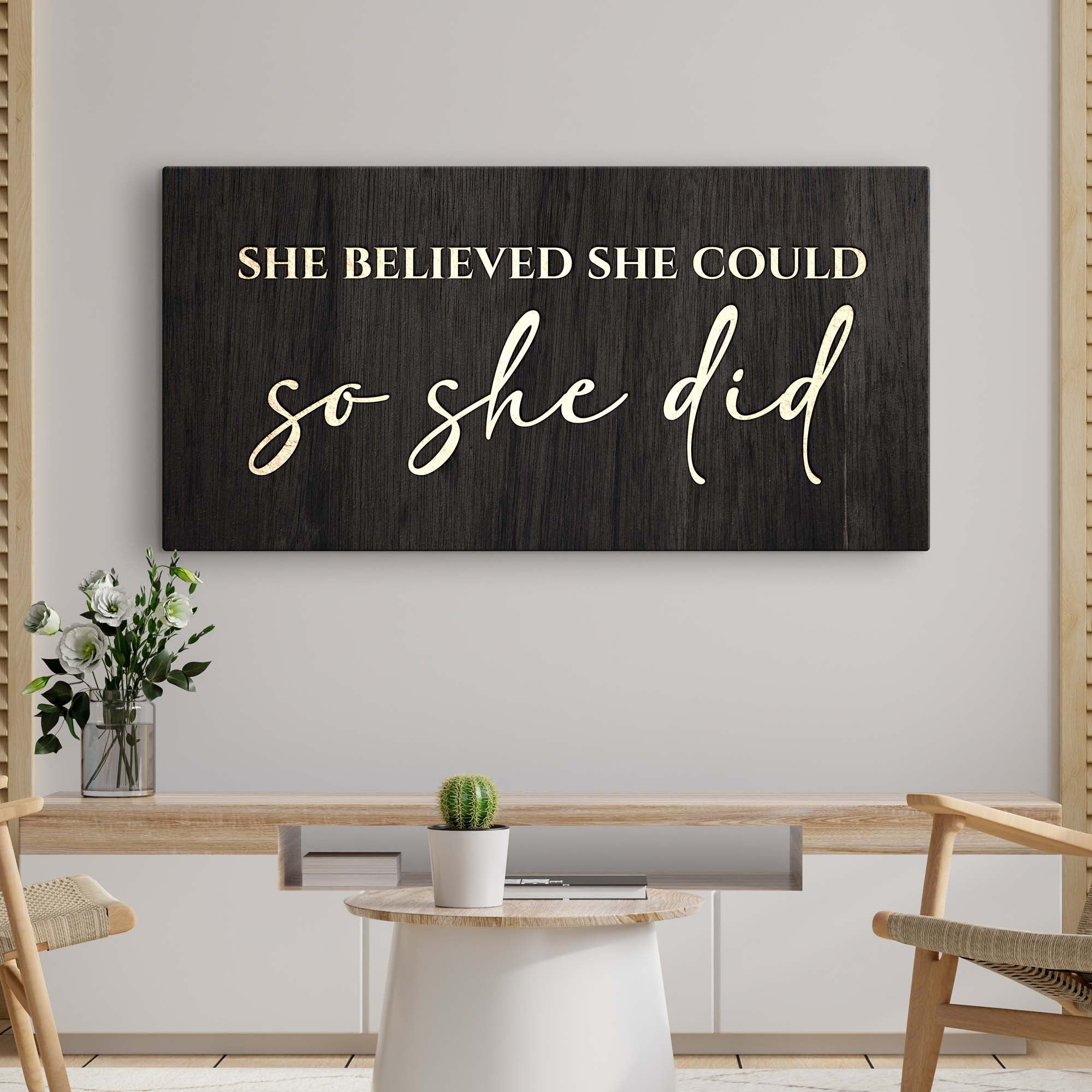 She Believed She Could So She Did Sign II on sale at MyriadMart