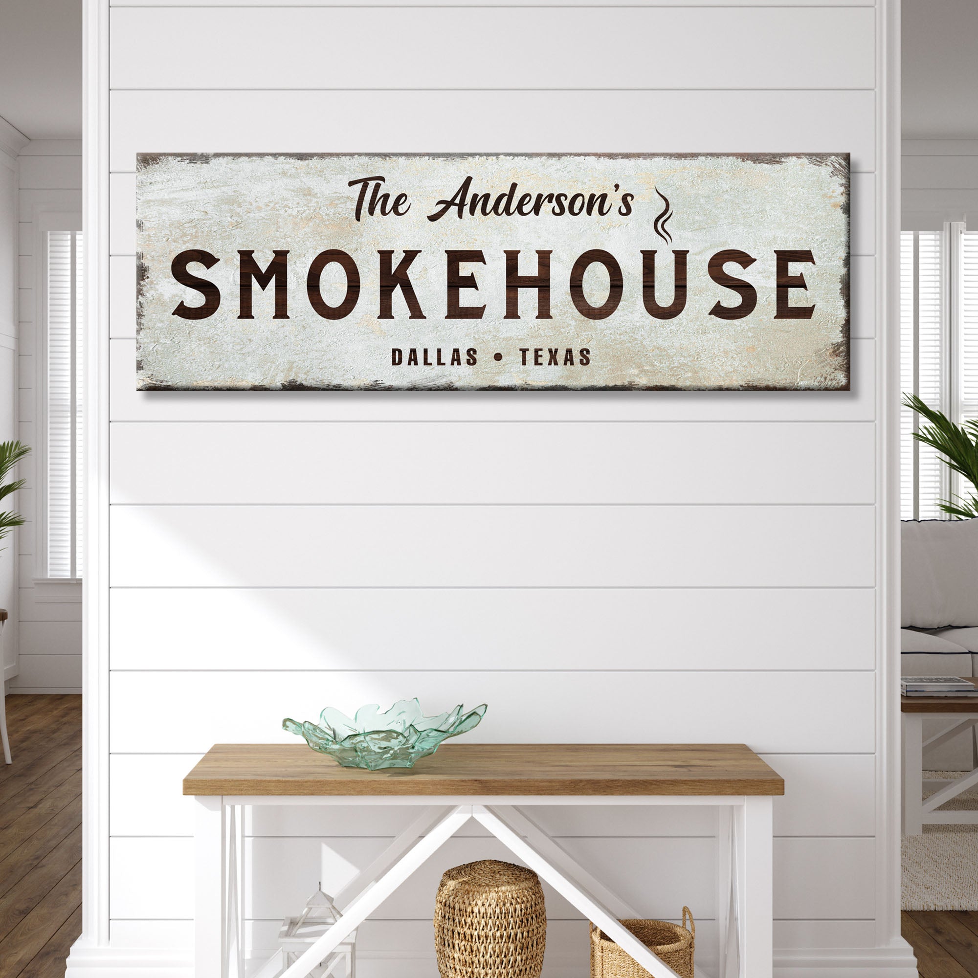Family Smokehouse Sign on sale at MyriadMart