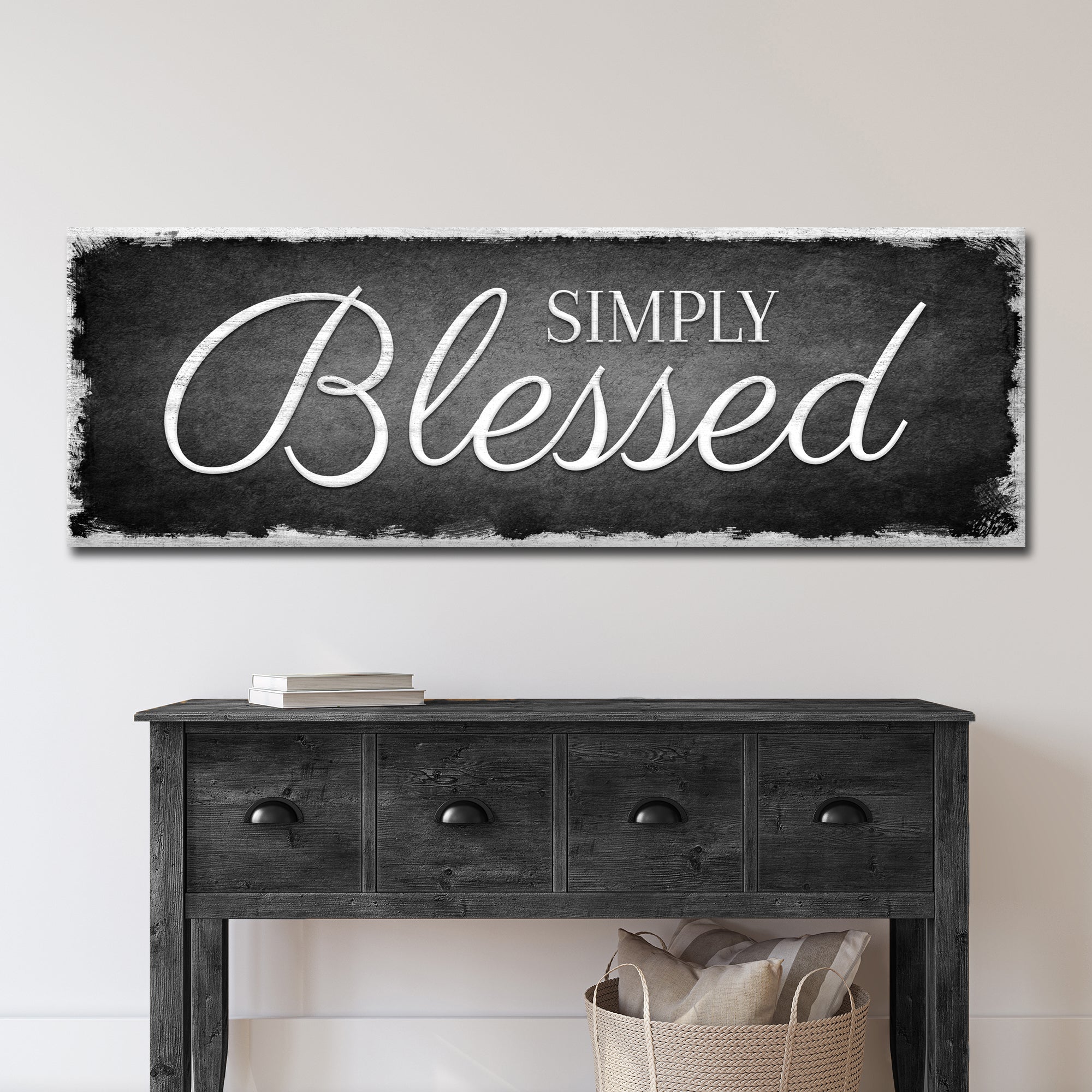Simply Sign Simply Blessed Sign
