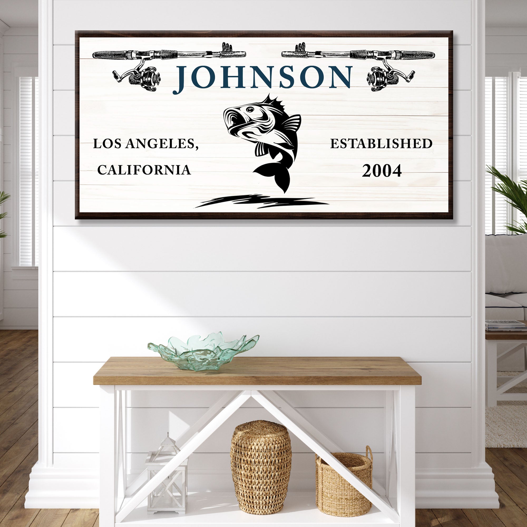 Catching Fish Sign on sale at MyriadMart