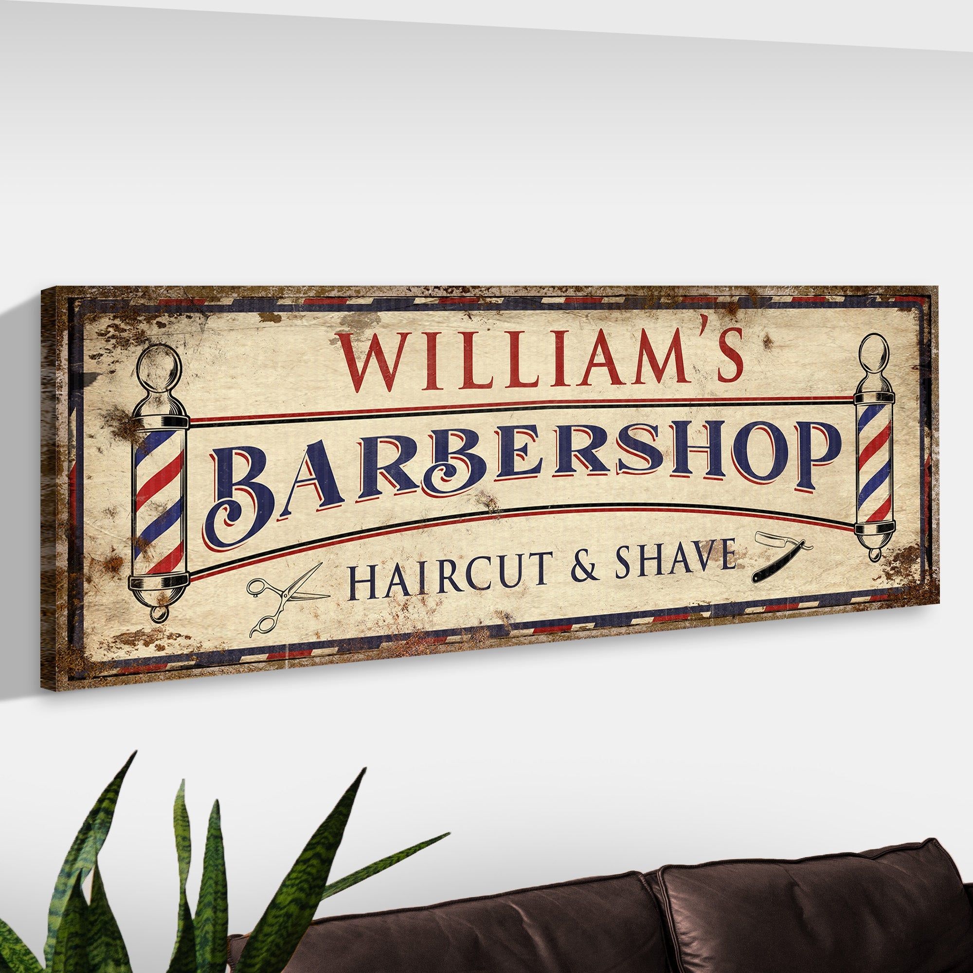 Barbershop Sign VIII on sale at MyriadMart