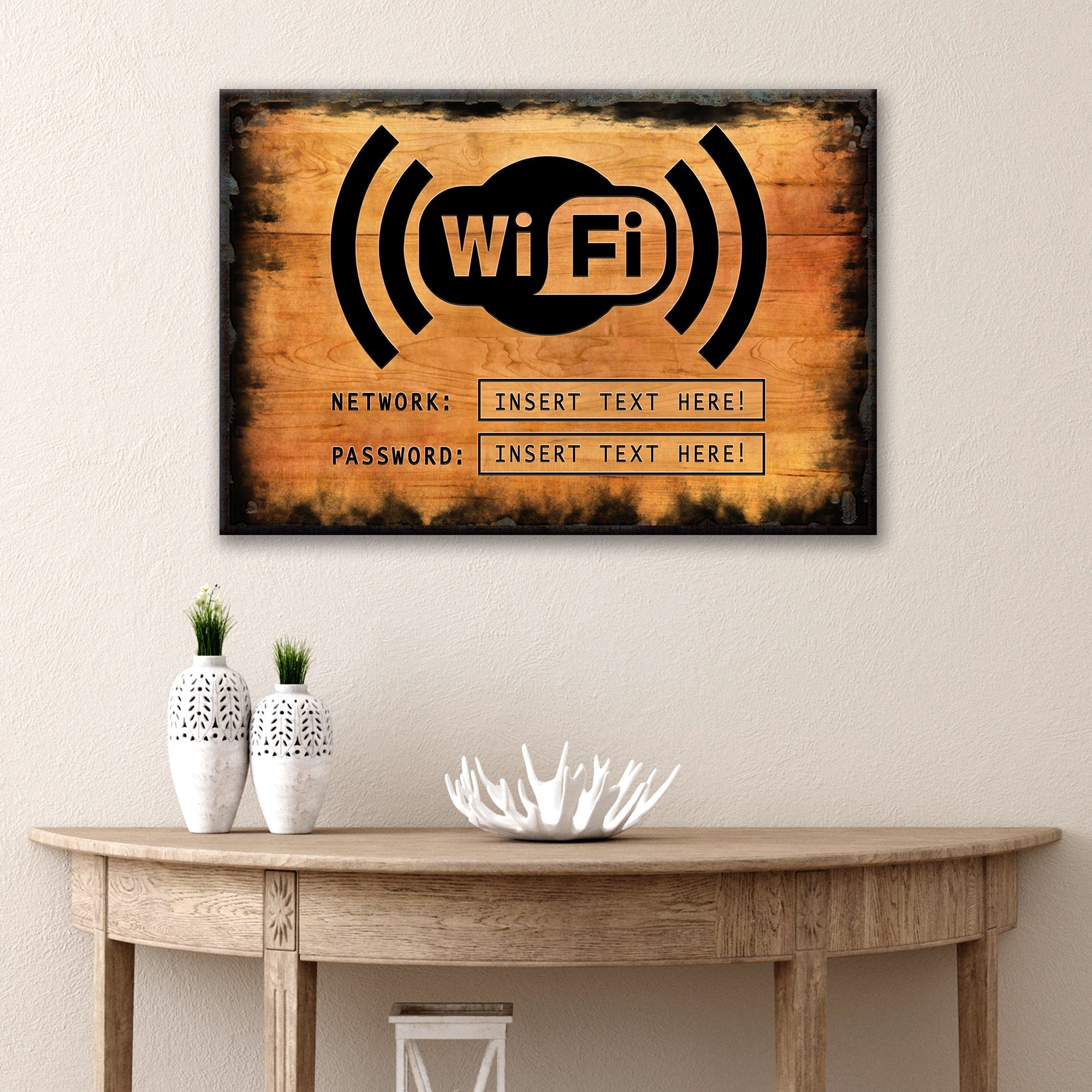Wifi Password Sign II on sale at MyriadMart