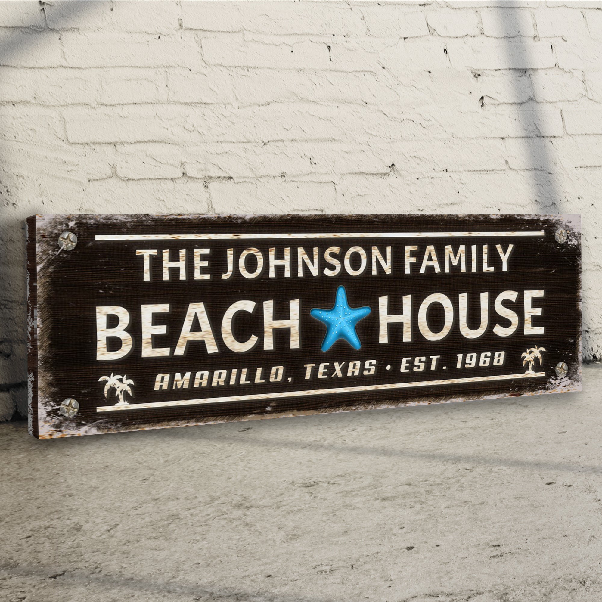 Family Beach House Sign III on sale at MyriadMart