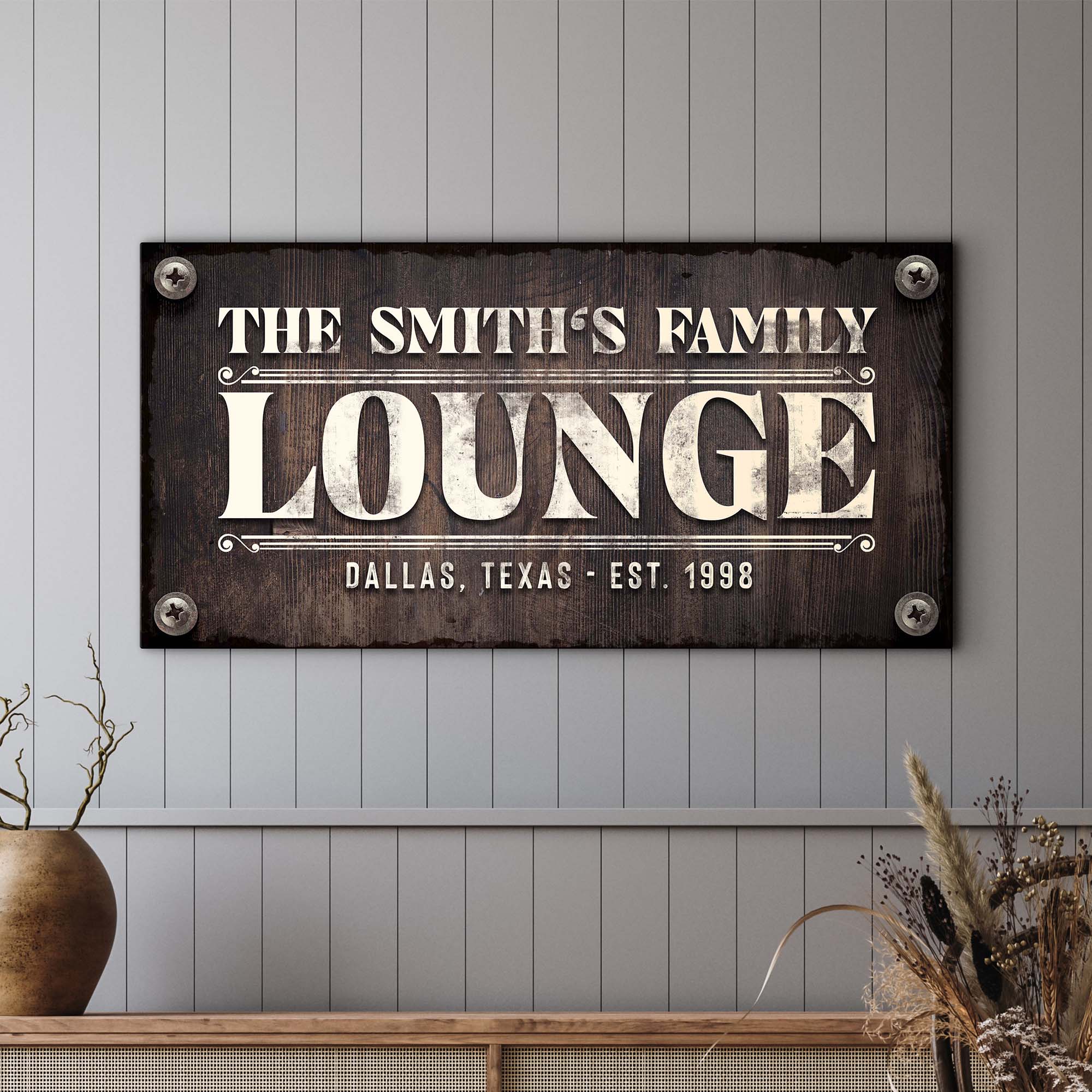 Family Lounge Sign on sale at MyriadMart