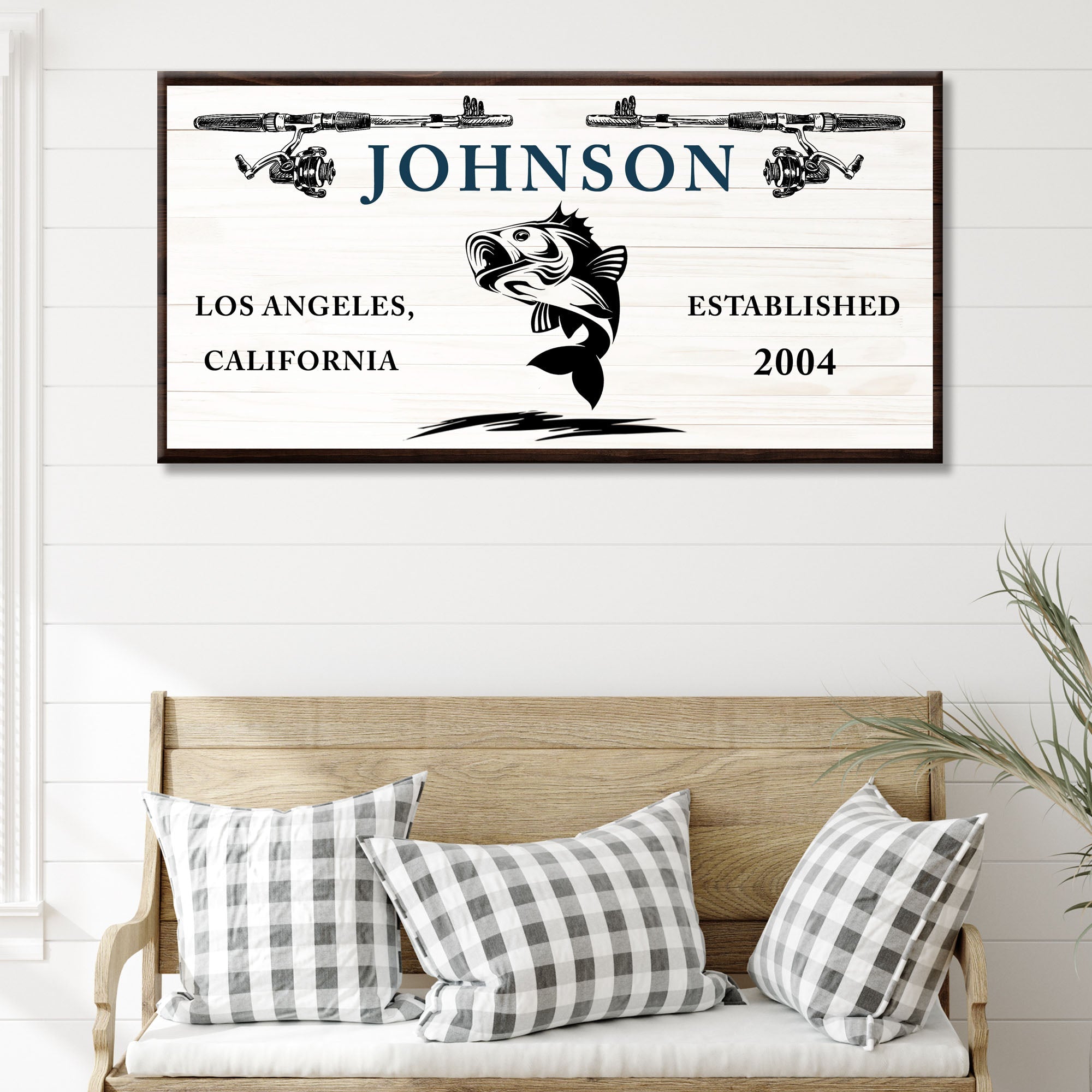 Catching Fish Sign on sale at MyriadMart