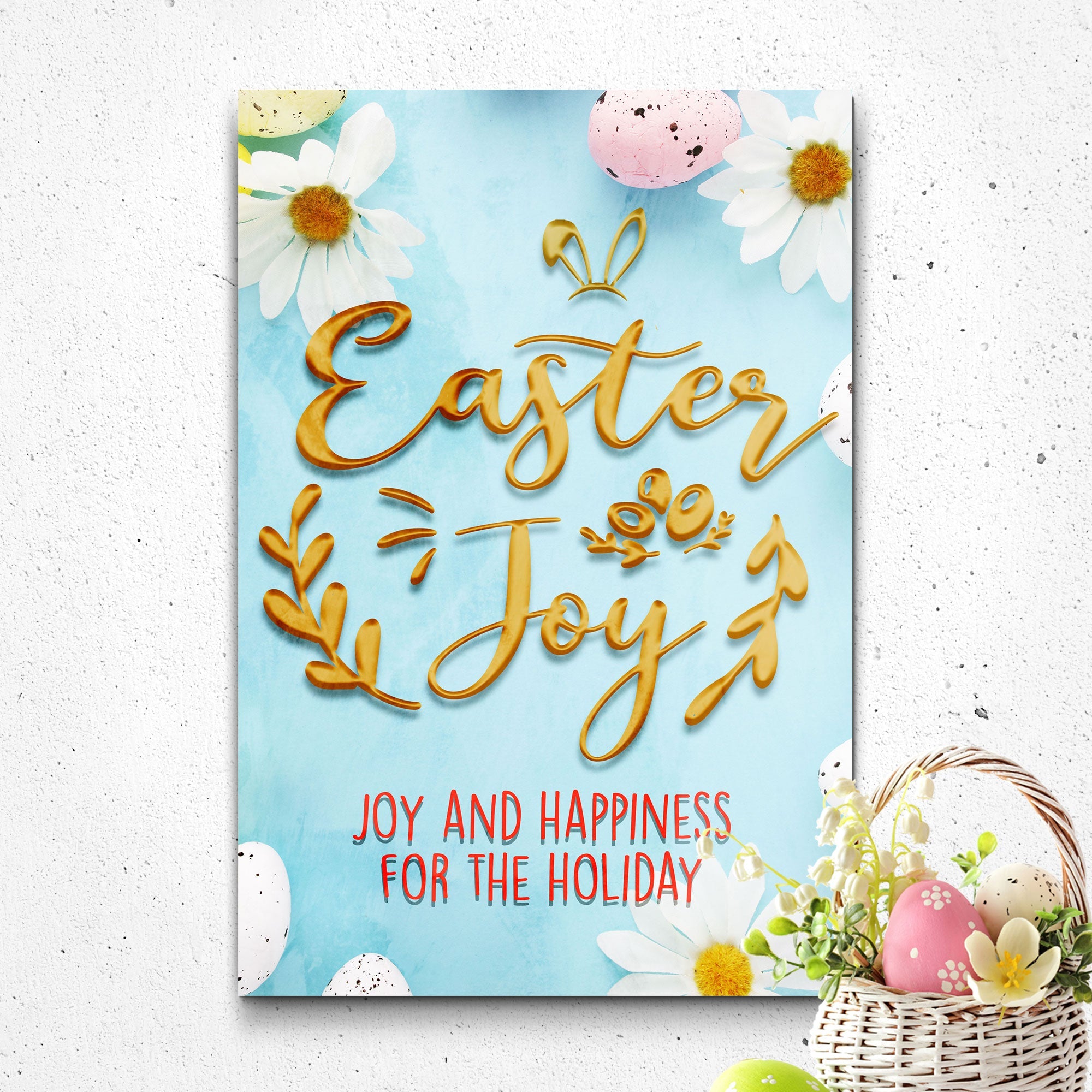 Easter Joy Sign on sale at MyriadMart