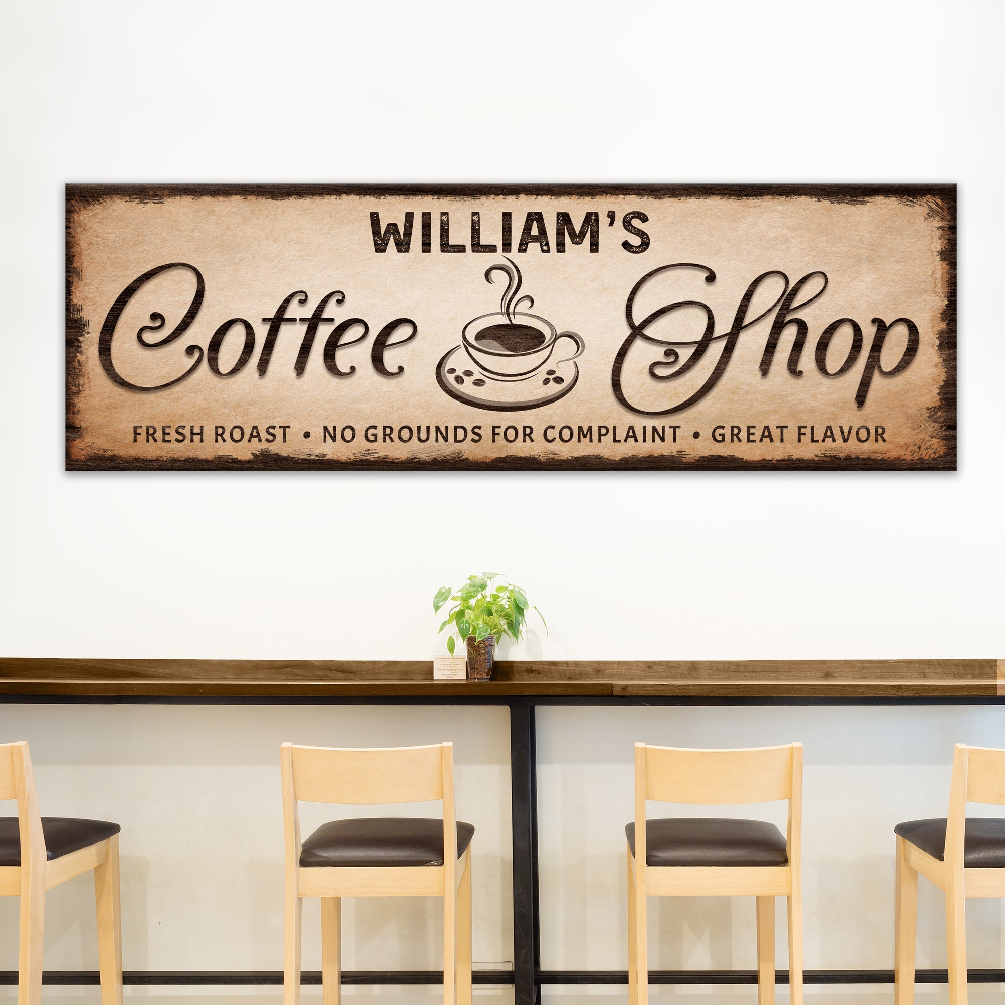 Coffee Shop Sign III on sale at MyriadMart