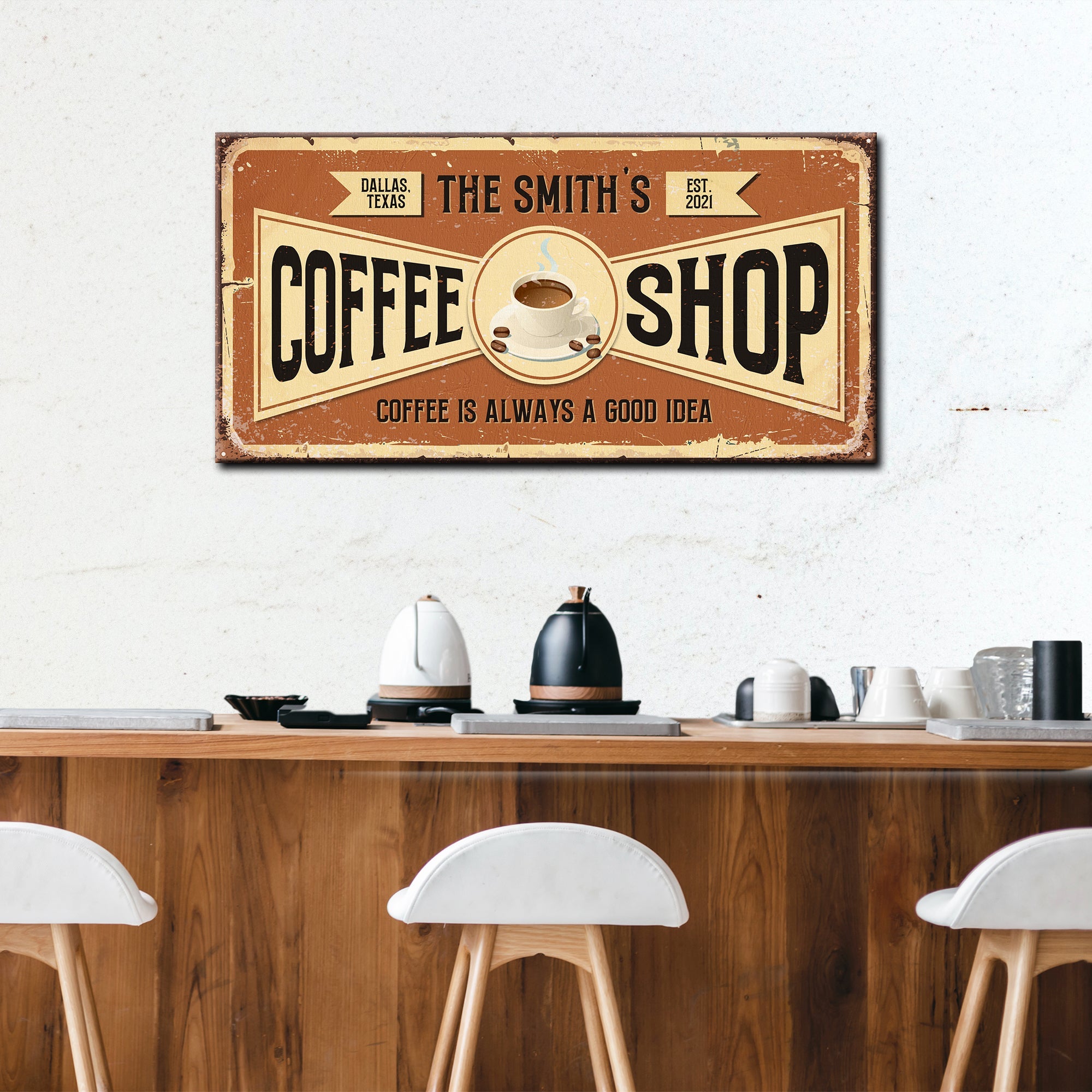 Coffee Shop Sign IV on sale at MyriadMart