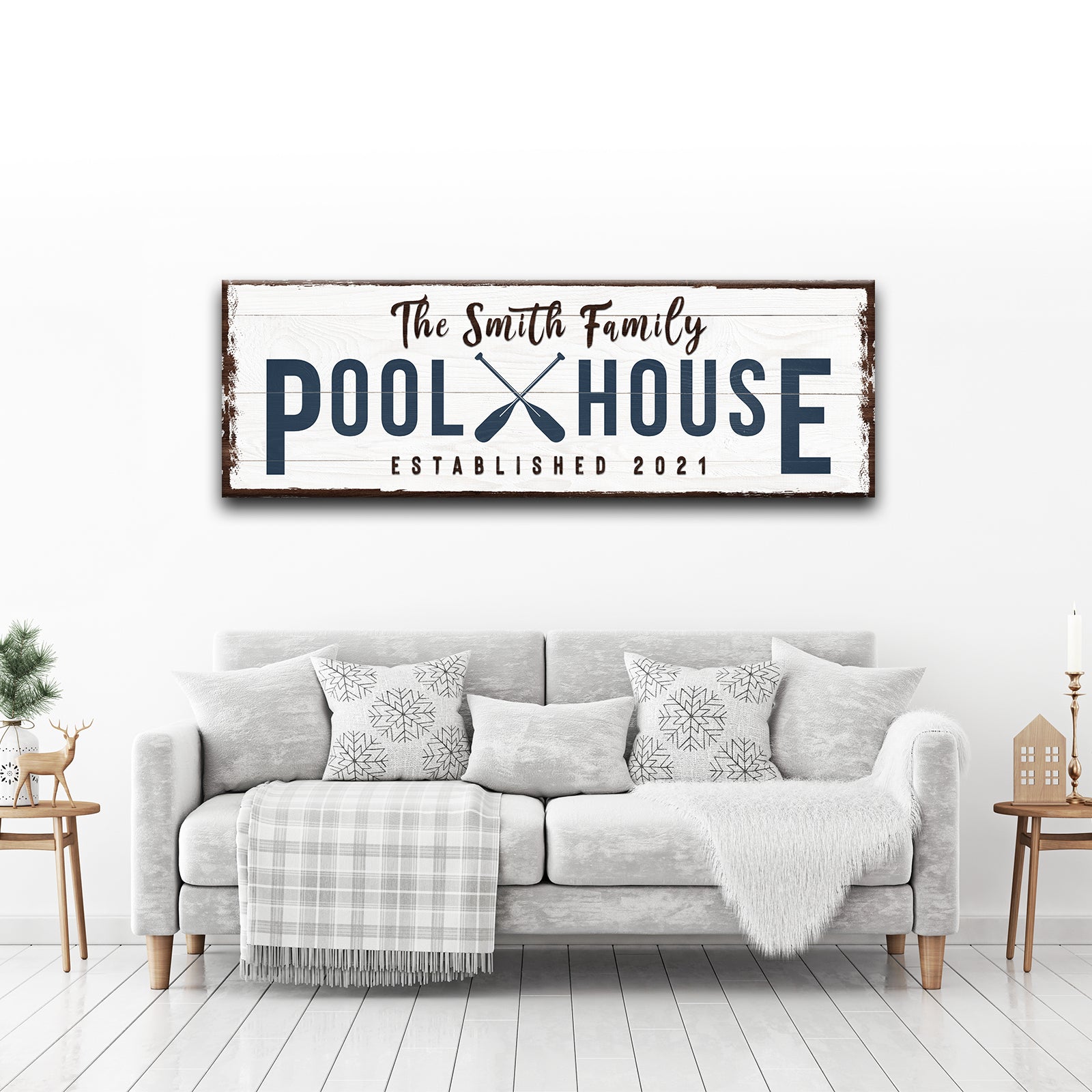 Family Pool House Sign on sale at MyriadMart