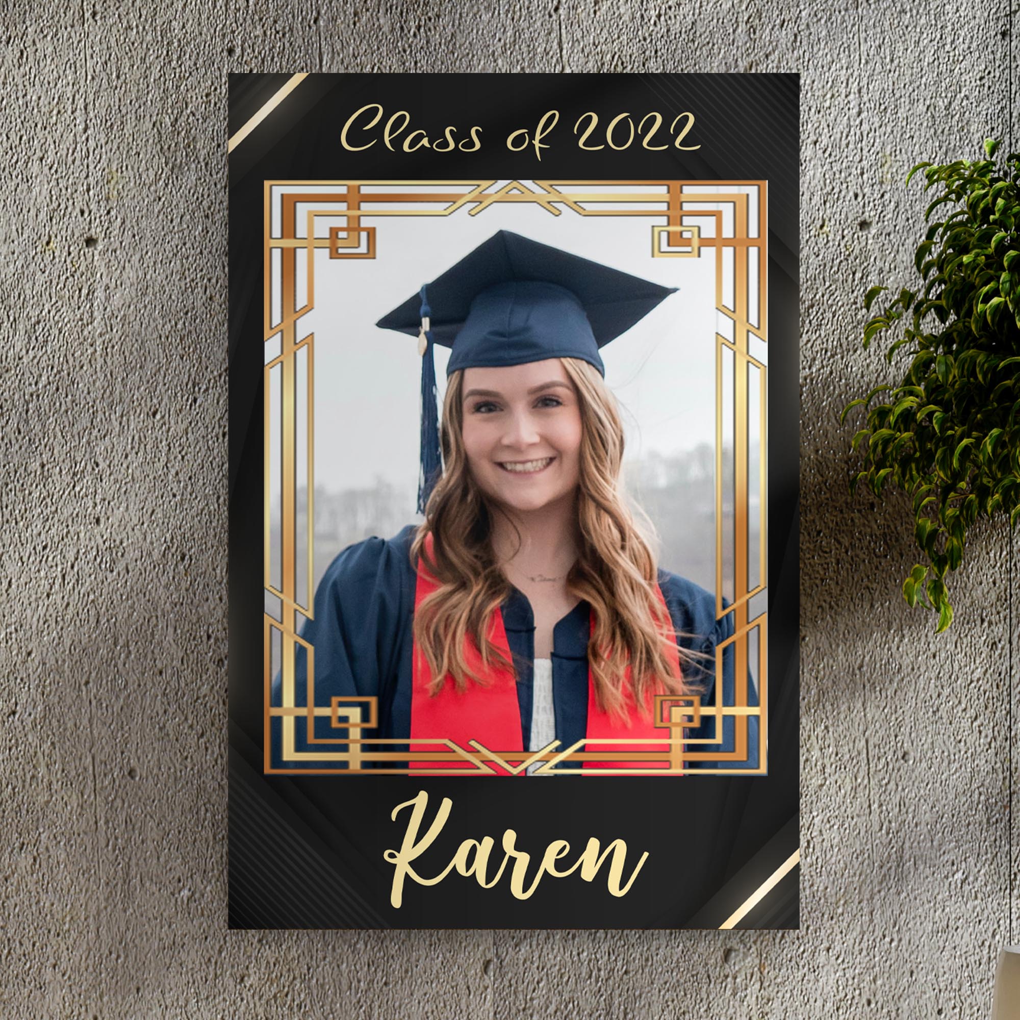 Graduation Gift Portrait Sign II on sale at MyriadMart