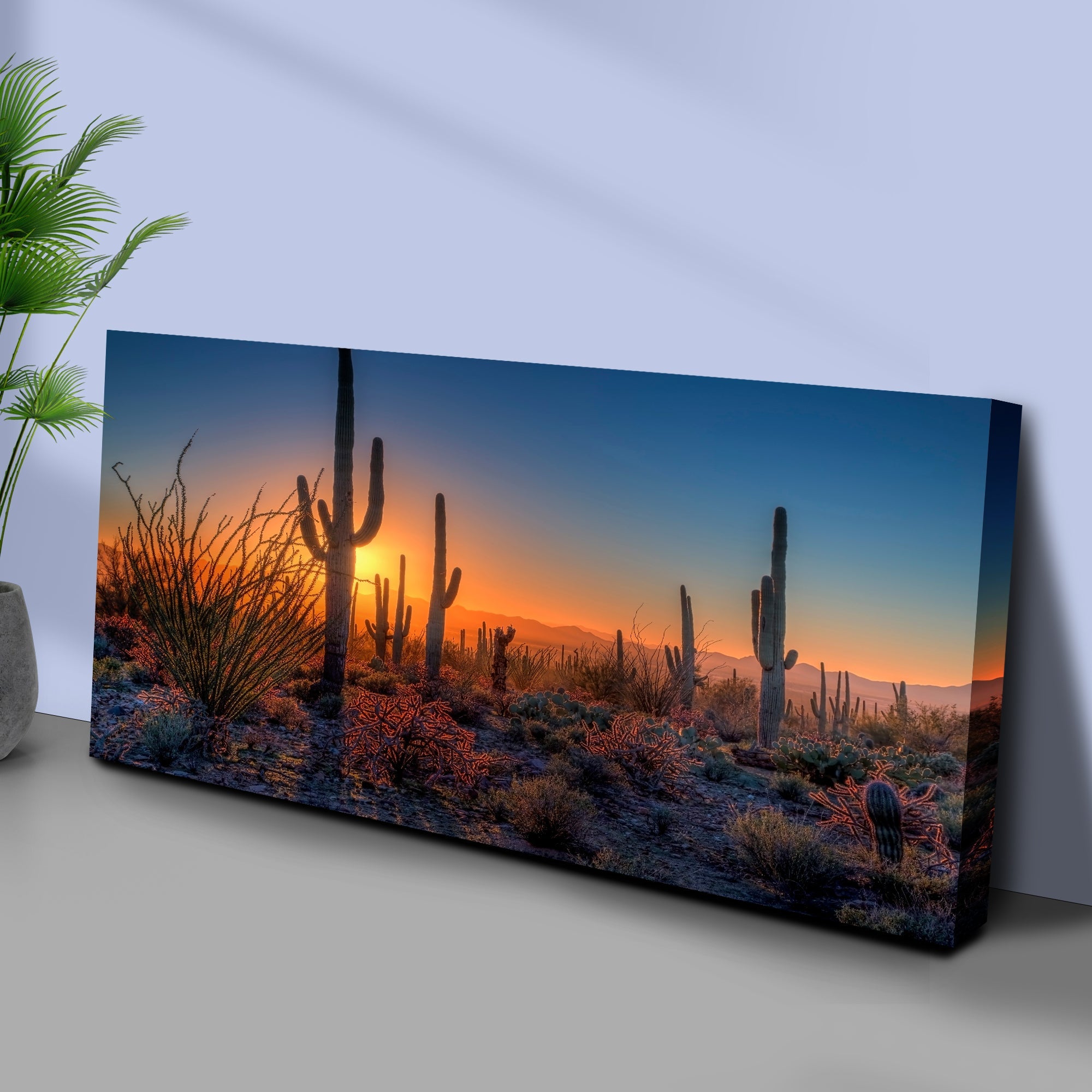 Desert Dusk Canvas Wall Art on sale at MyriadMart