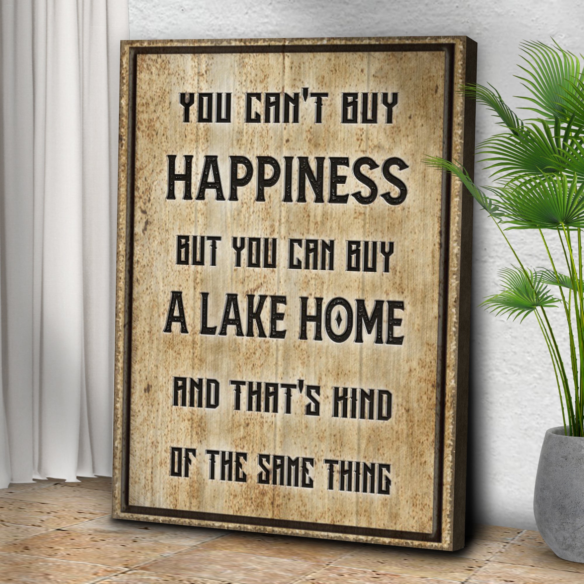 Lake Home Sign on sale at MyriadMart
