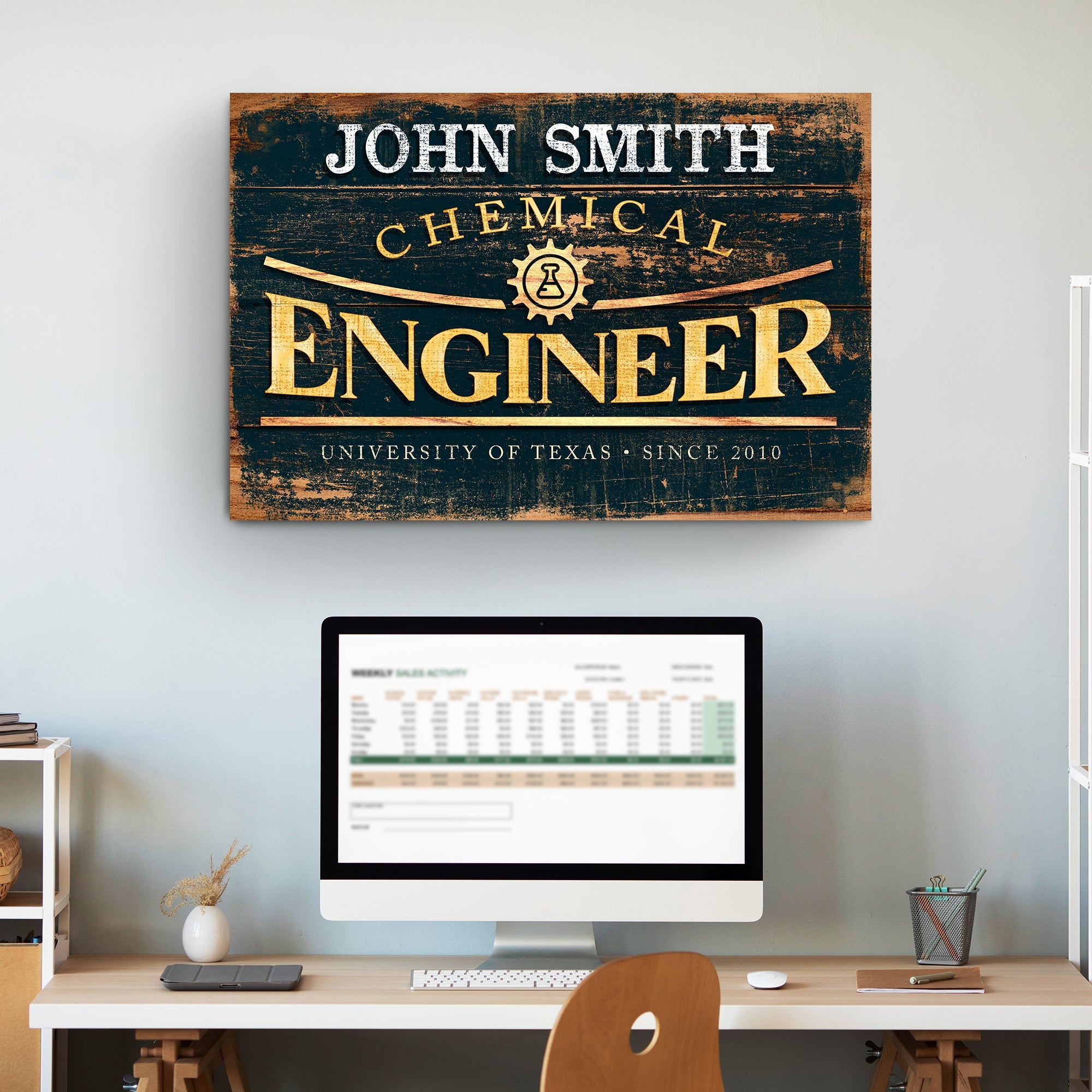 Chemical Engineer Sign on sale at MyriadMart