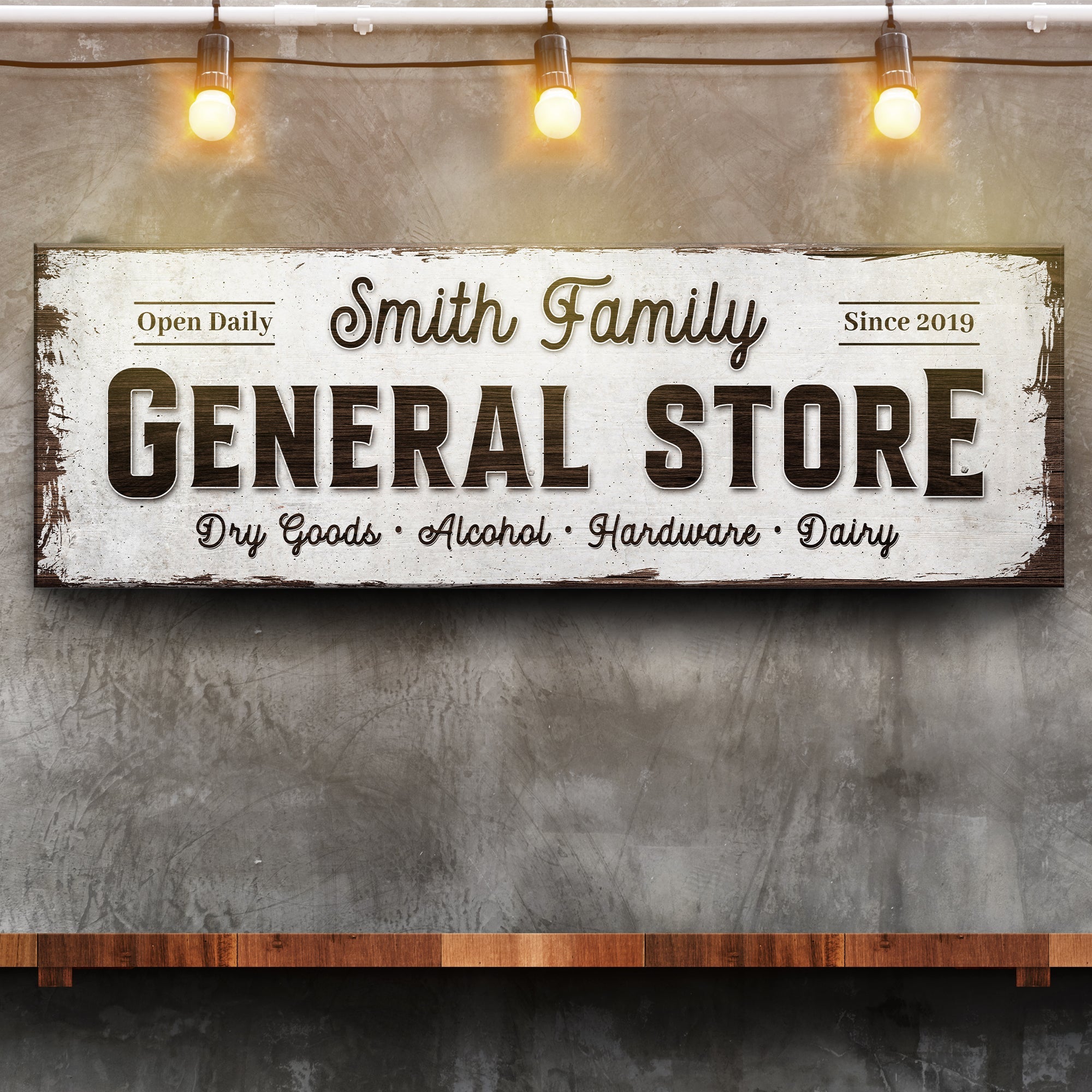 Family General Store Sign on sale at MyriadMart