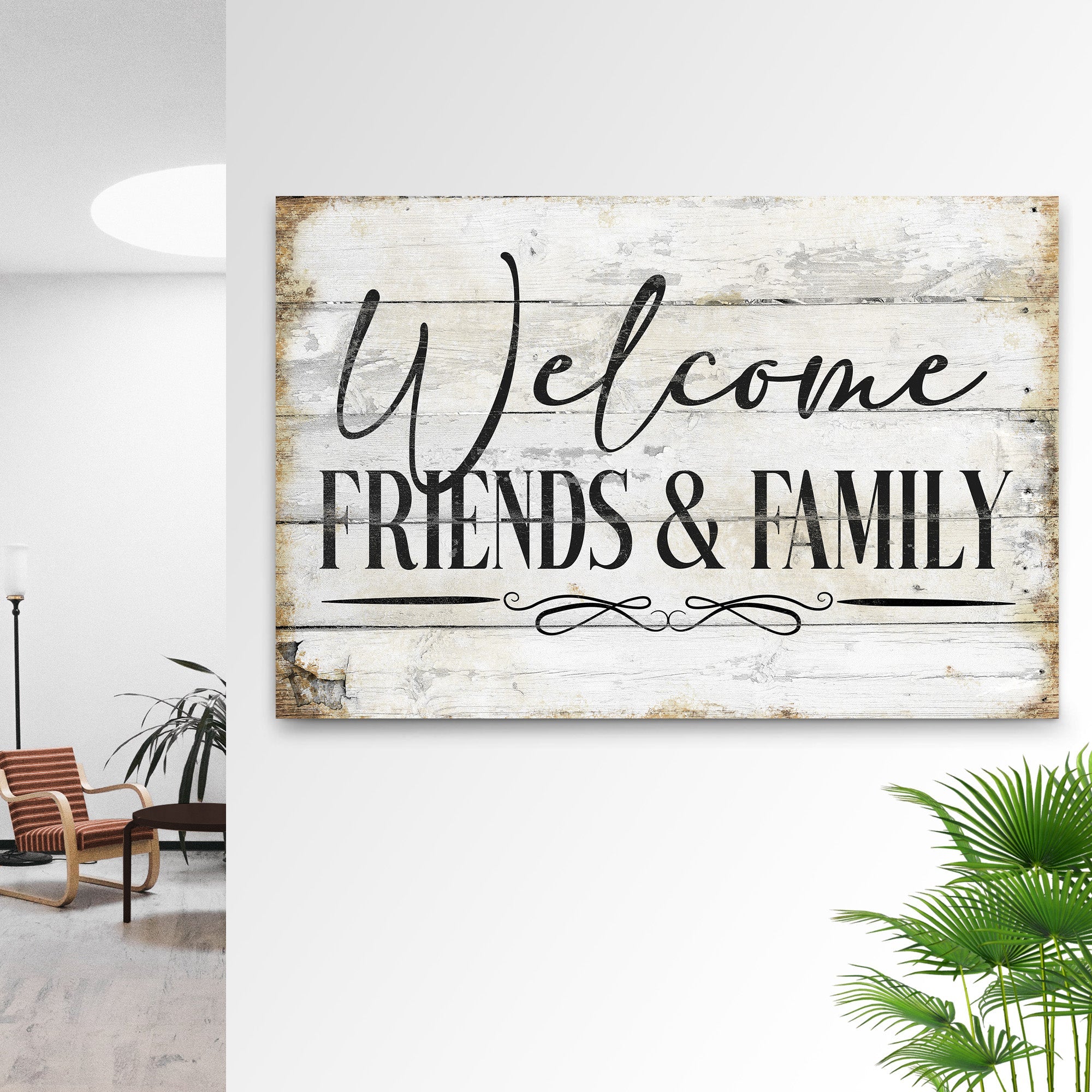 Welcome Friends & Family Sign on sale at MyriadMart