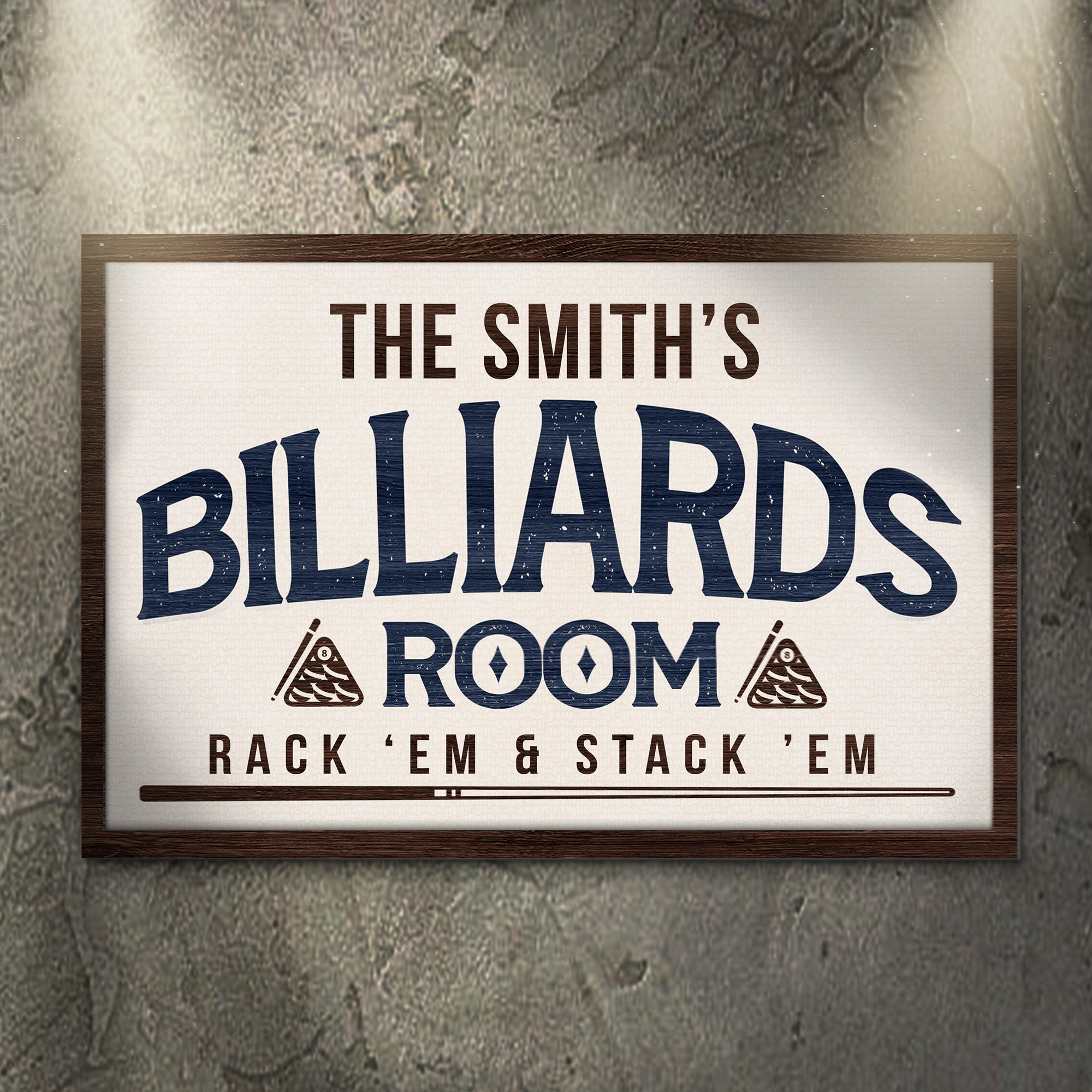 Rack Em Stack Em Billiards Room Sign II on sale at MyriadMart