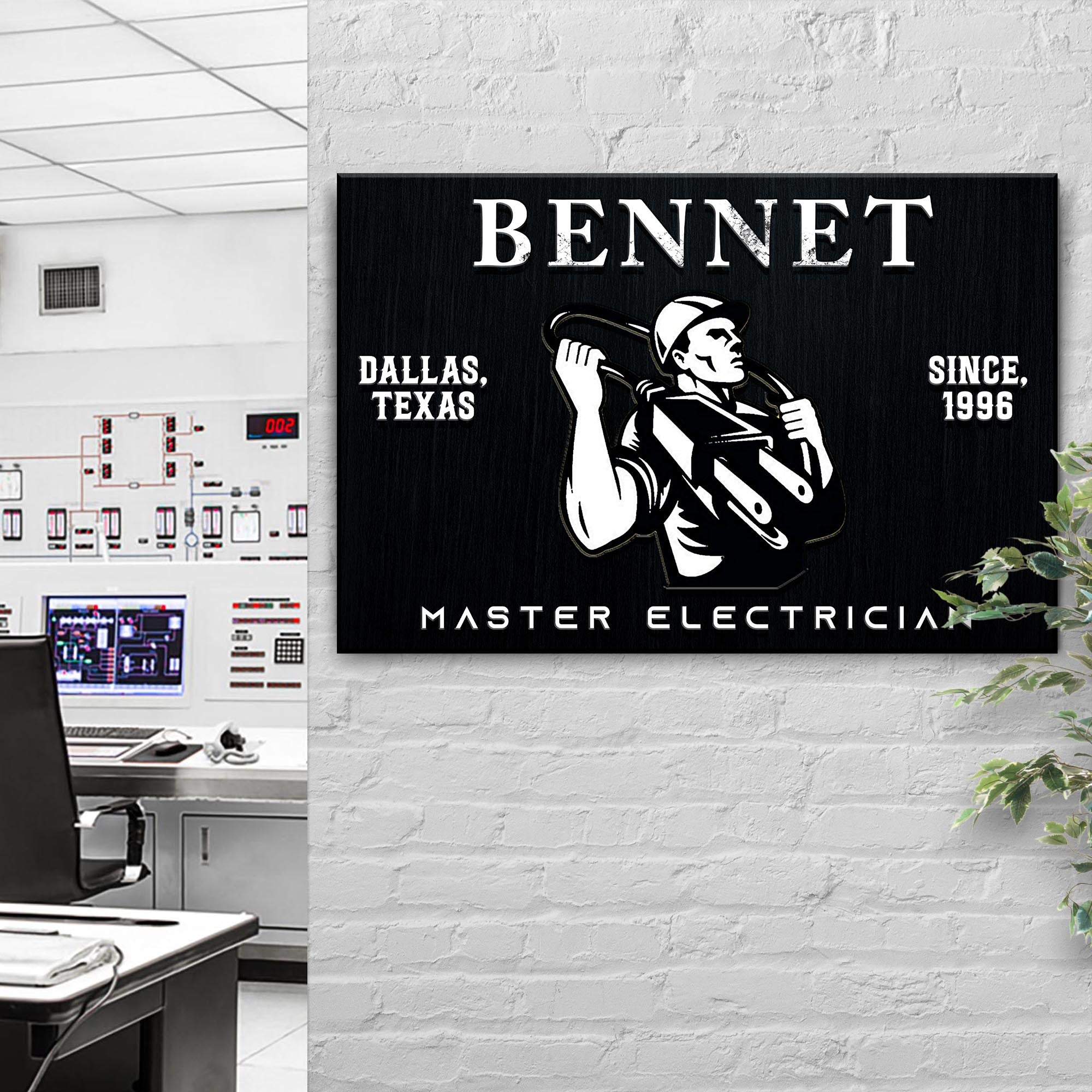 Master Electrician Sign on sale at MyriadMart