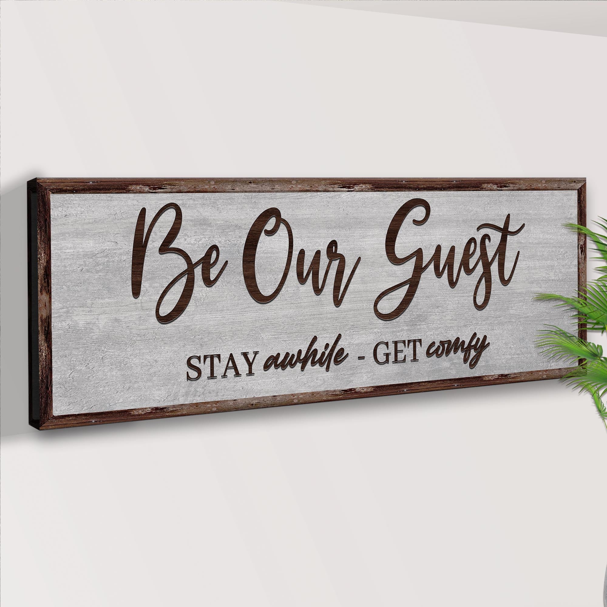 Be Our Guest Sign III on sale at MyriadMart