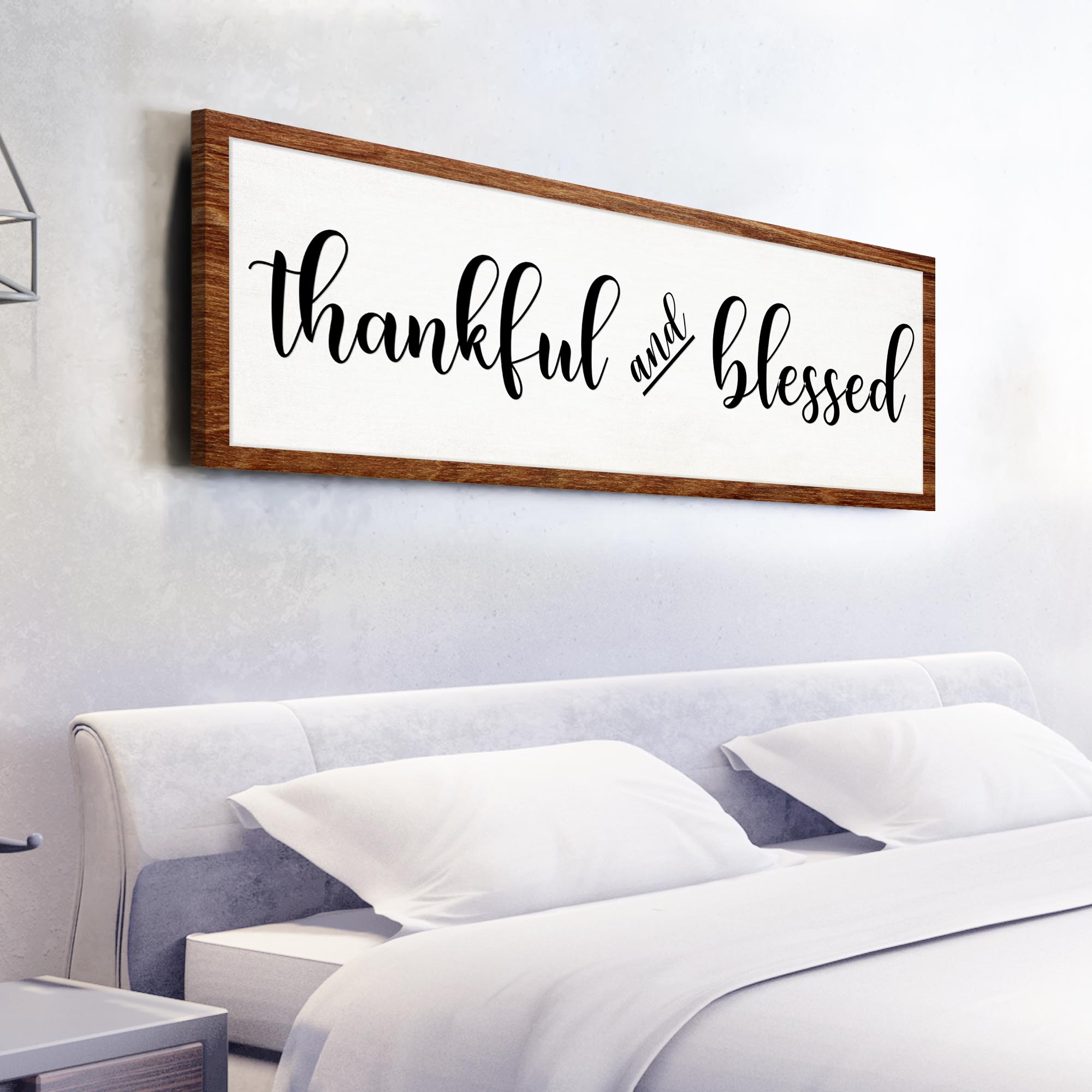 Thankful And Blessed Sign on sale at MyriadMart