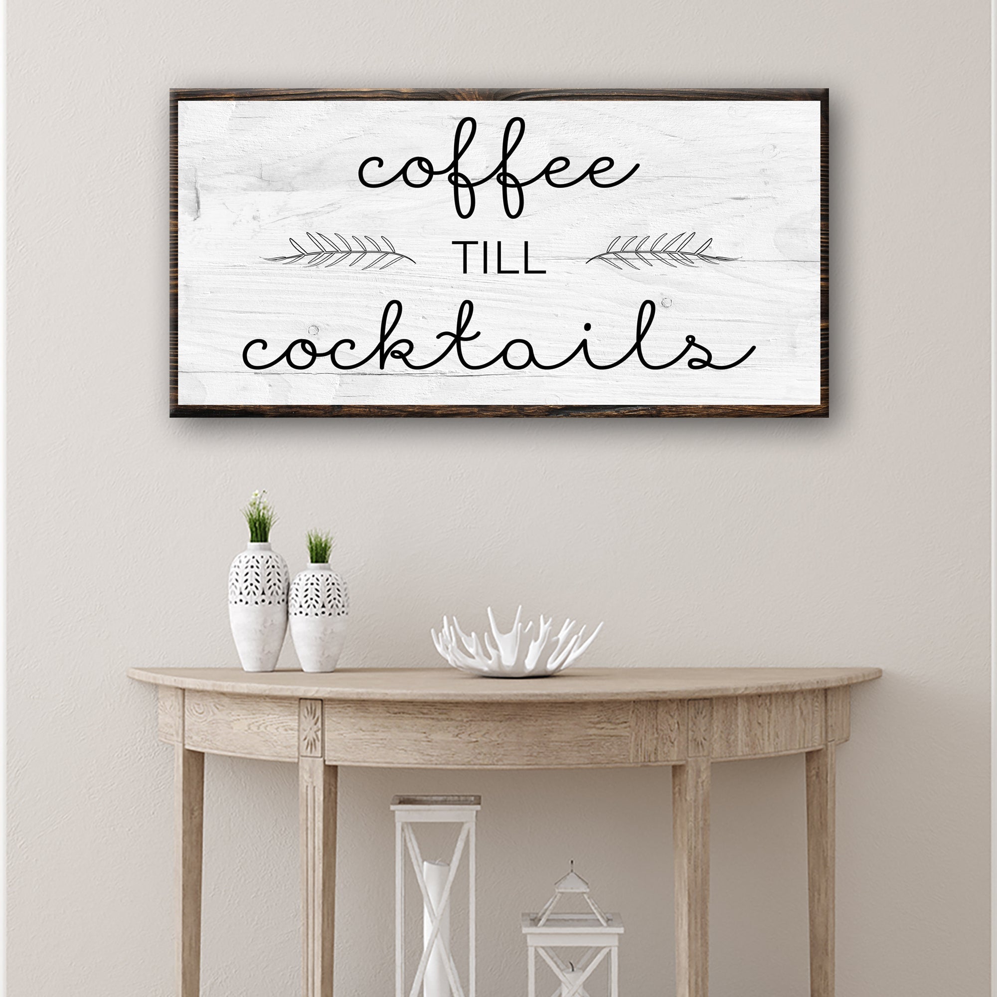 Coffee Till Cocktails Sign II on sale at MyriadMart