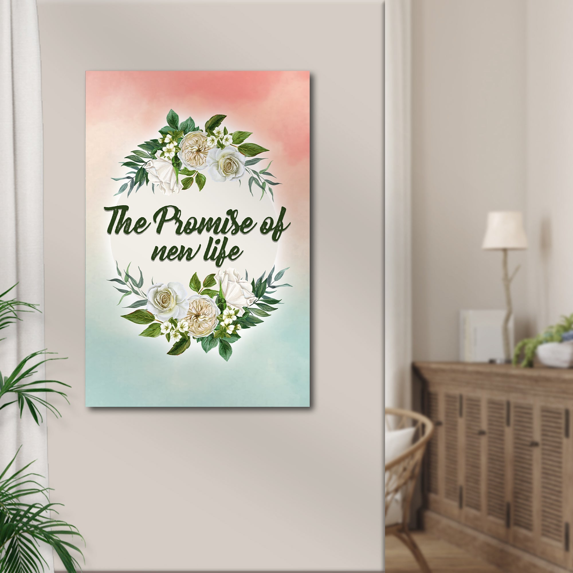 The Promise of New Life Sign on sale at MyriadMart