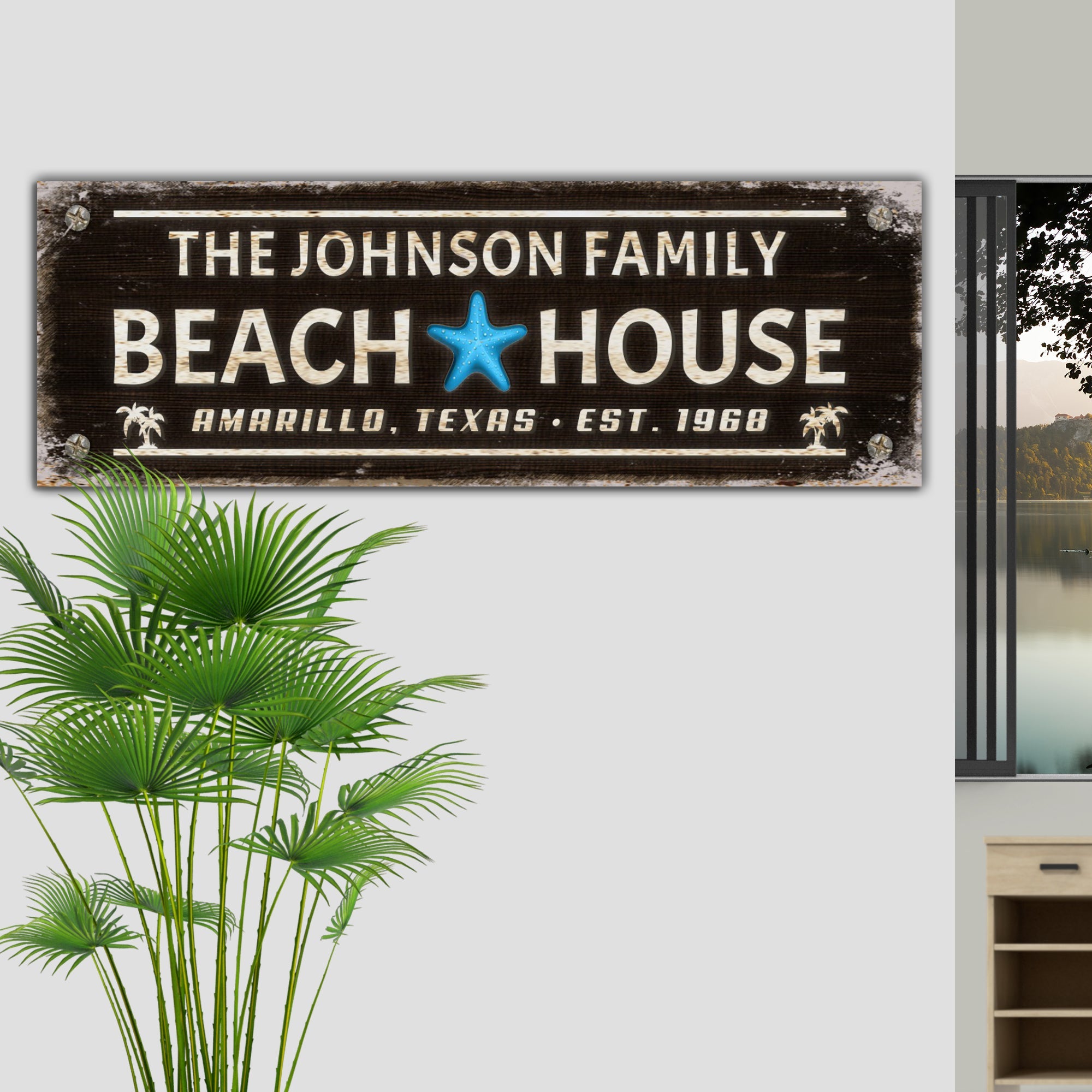 Family Beach House Sign III on sale at MyriadMart