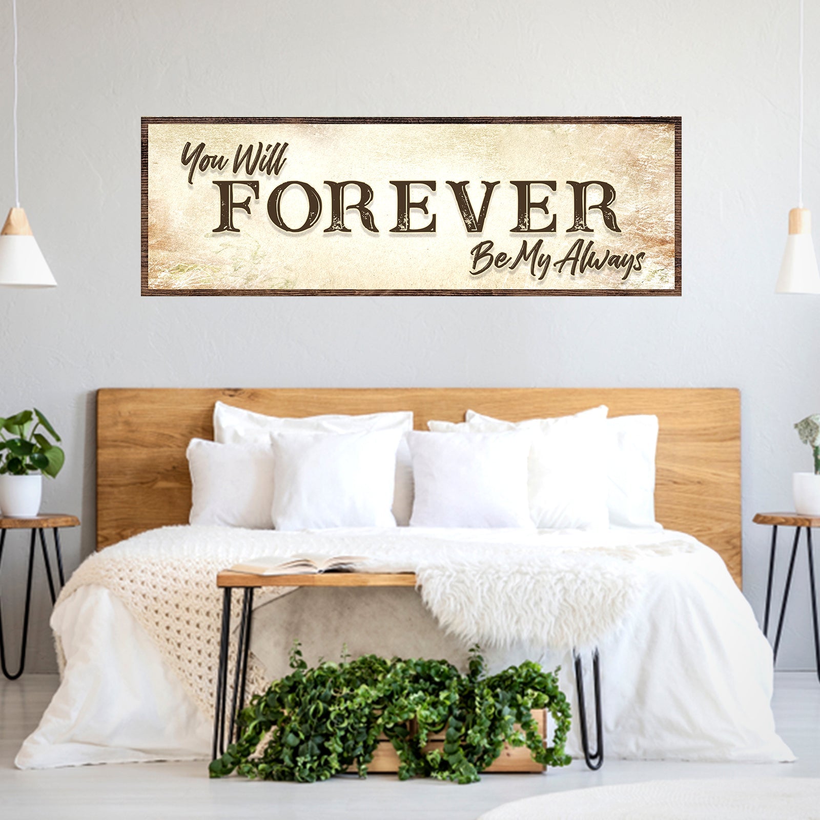 You Will Forever Be My Always Sign II on sale at MyriadMart