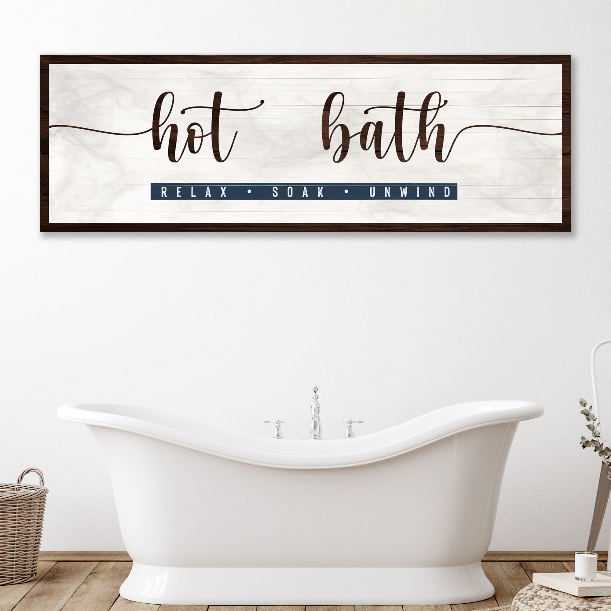 Hot Bath Sign on sale at MyriadMart
