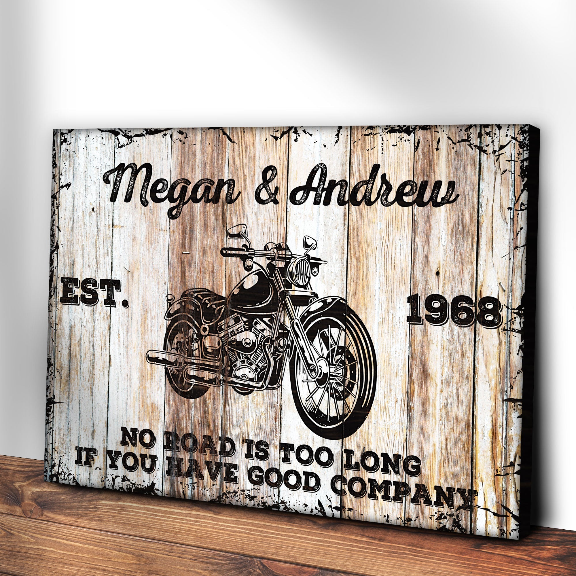 Motorcycle Wood Sign on sale at MyriadMart