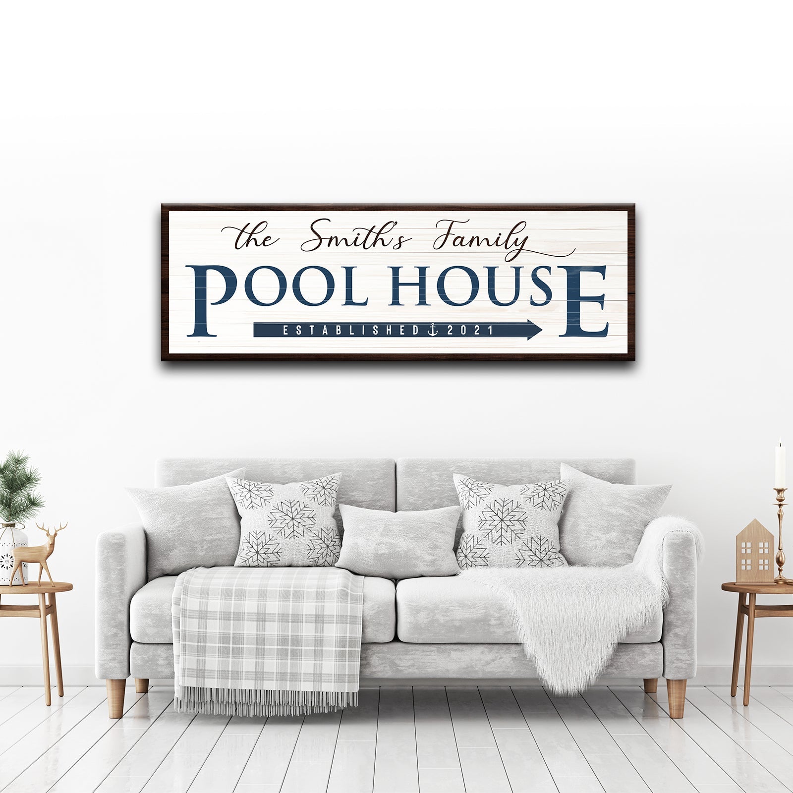 Family Pool House Sign on sale at MyriadMart