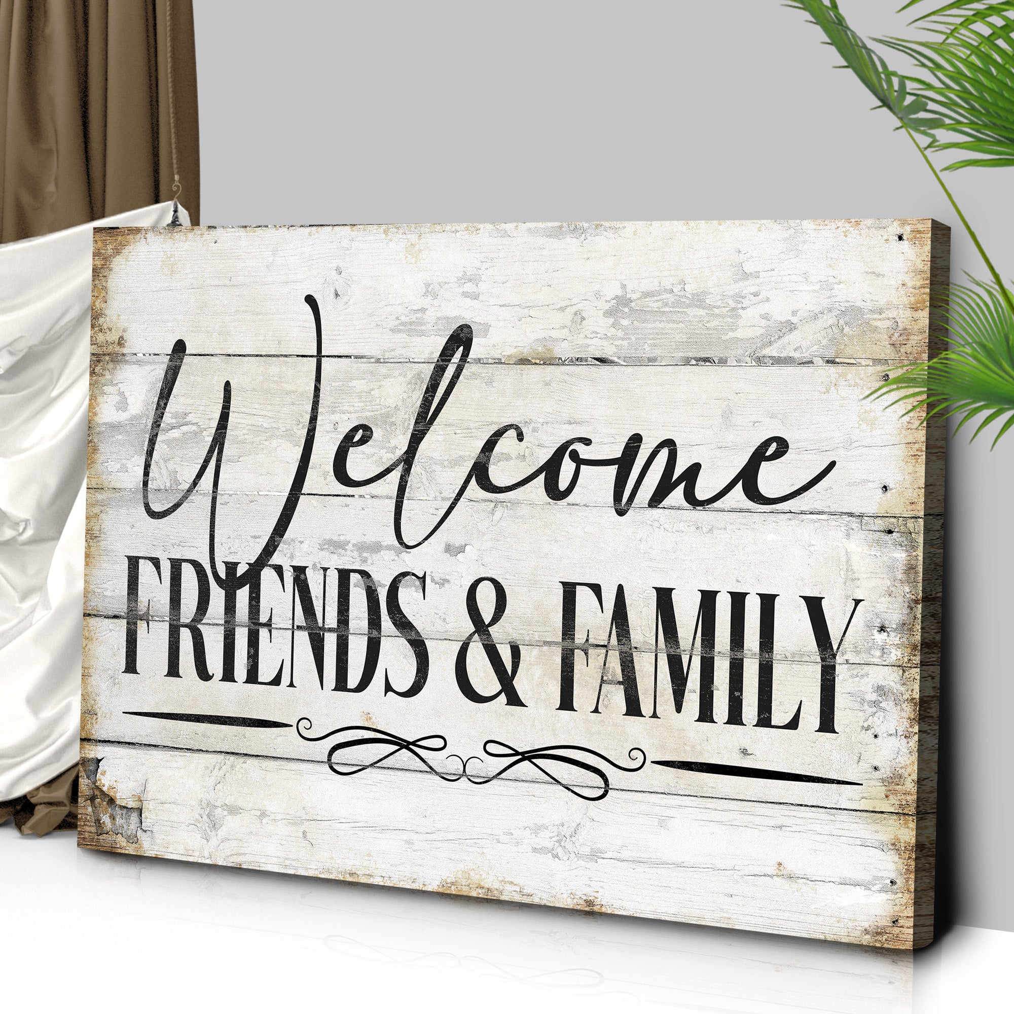 Welcome Friends & Family Sign on sale at MyriadMart