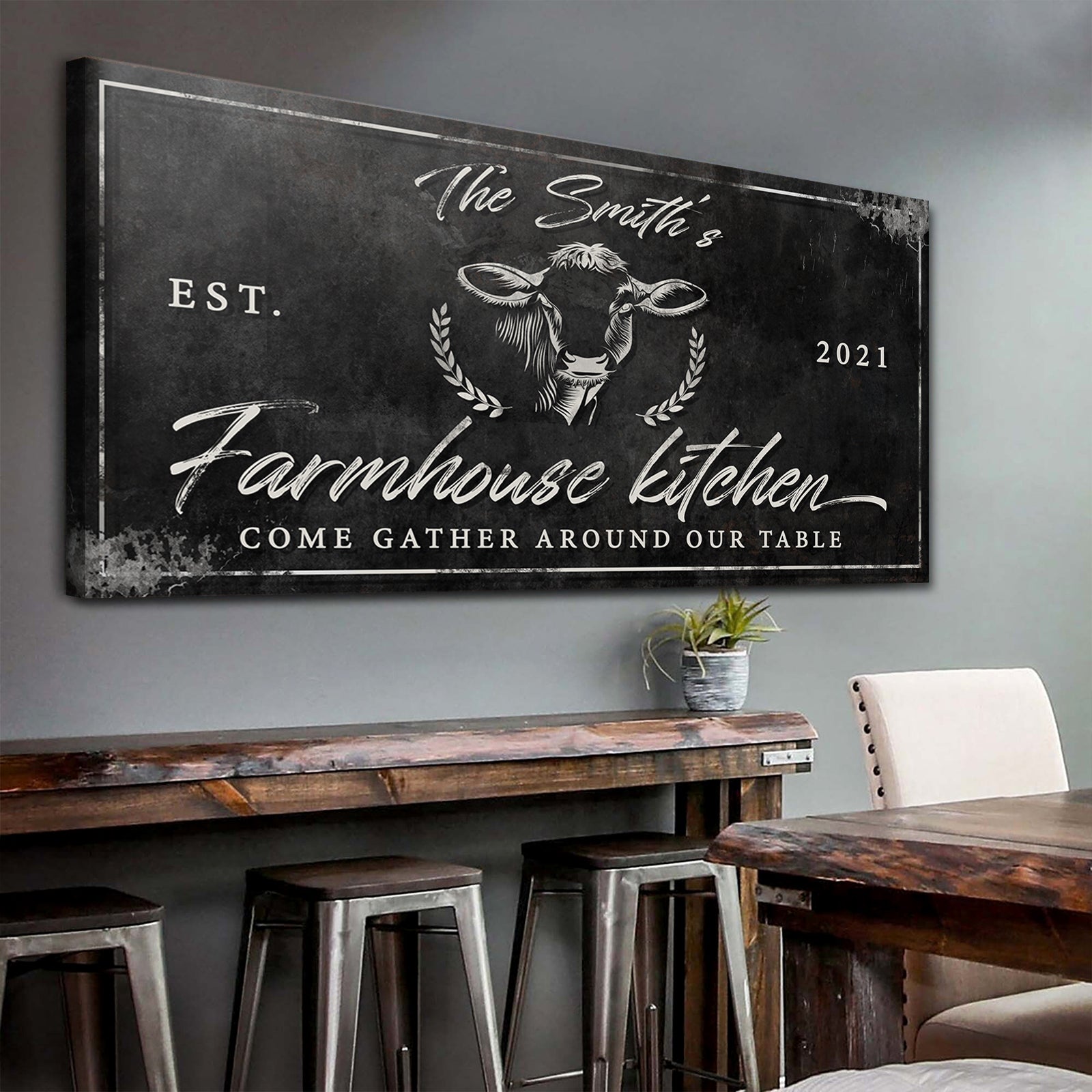 Farmhouse Kitchen Sign on sale at MyriadMart