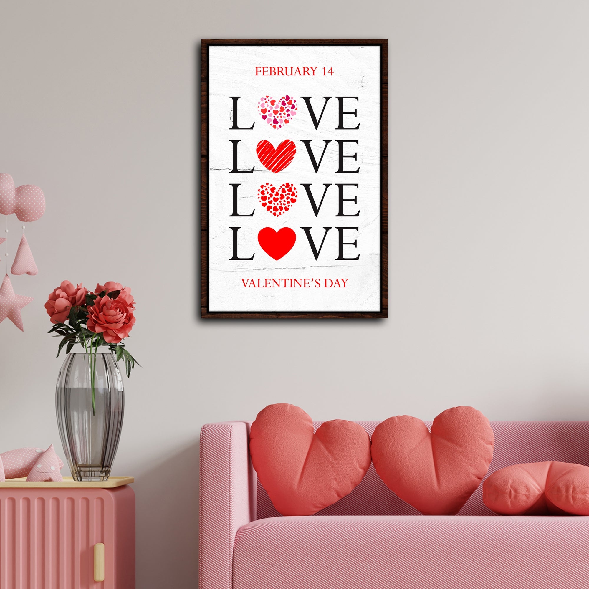 Valentine's Day Sign VIII on sale at MyriadMart