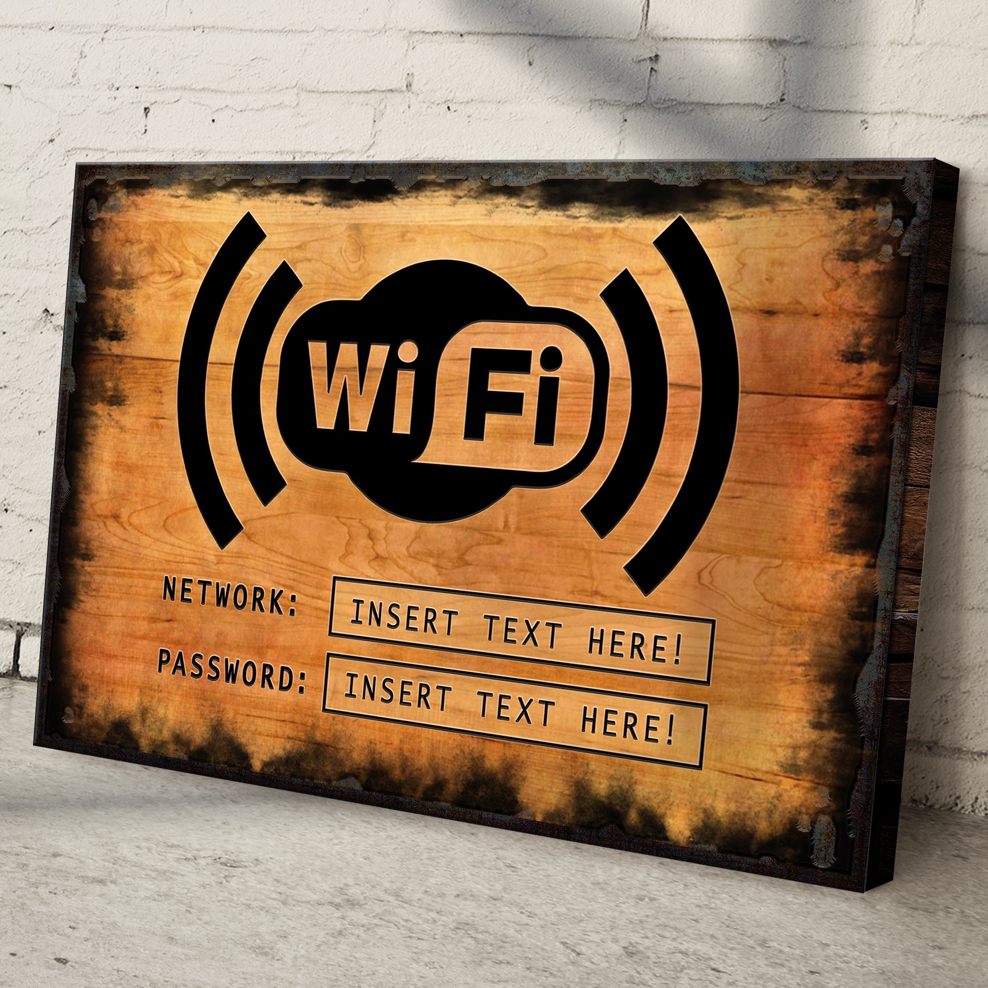 Wifi Password Sign II on sale at MyriadMart