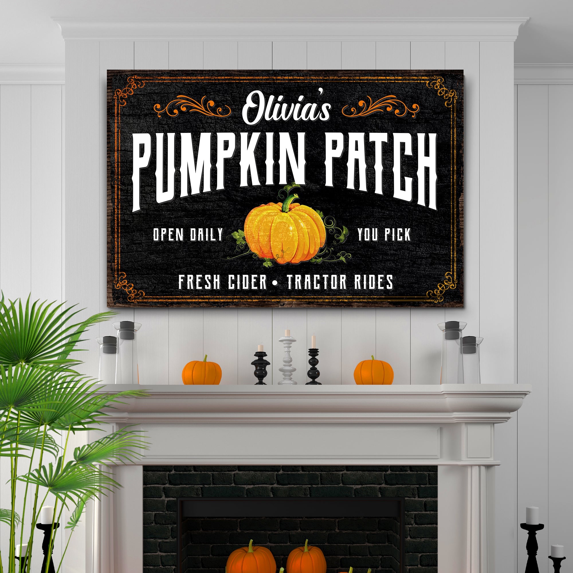 Pumpkin Patch Sign IV on sale at MyriadMart