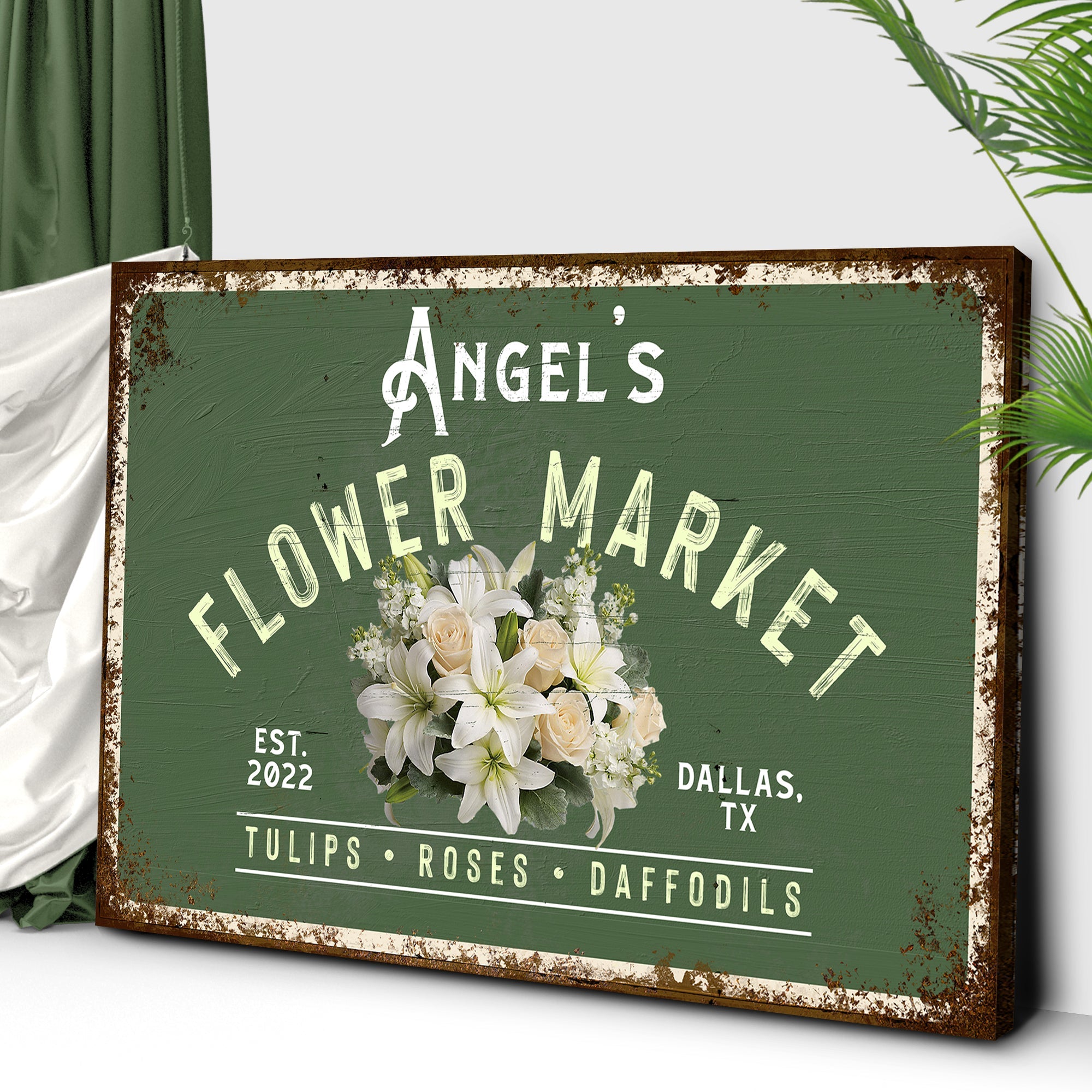 Flower Shop Sign II on sale at MyriadMart