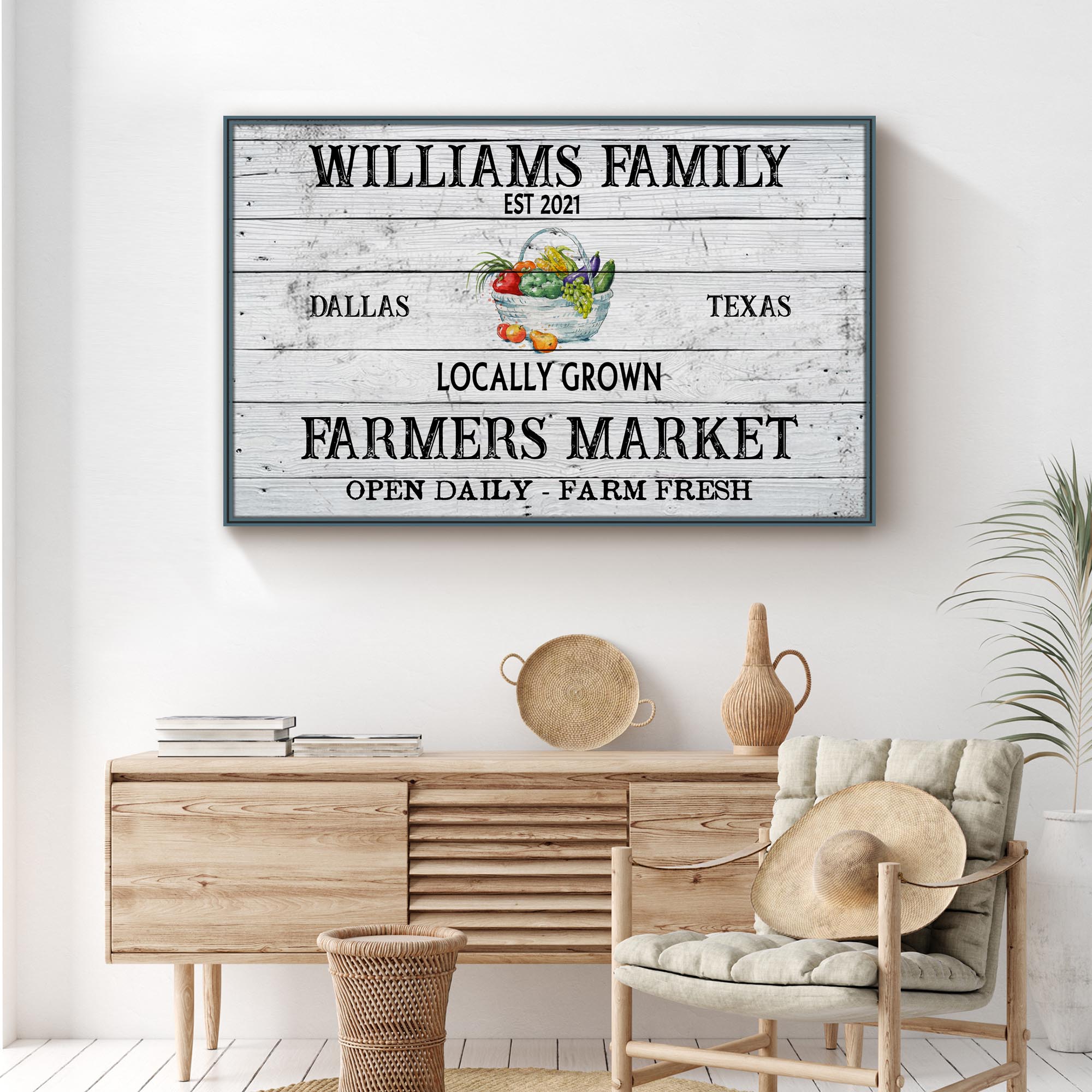 Farmers Market Sign II on sale at MyriadMart