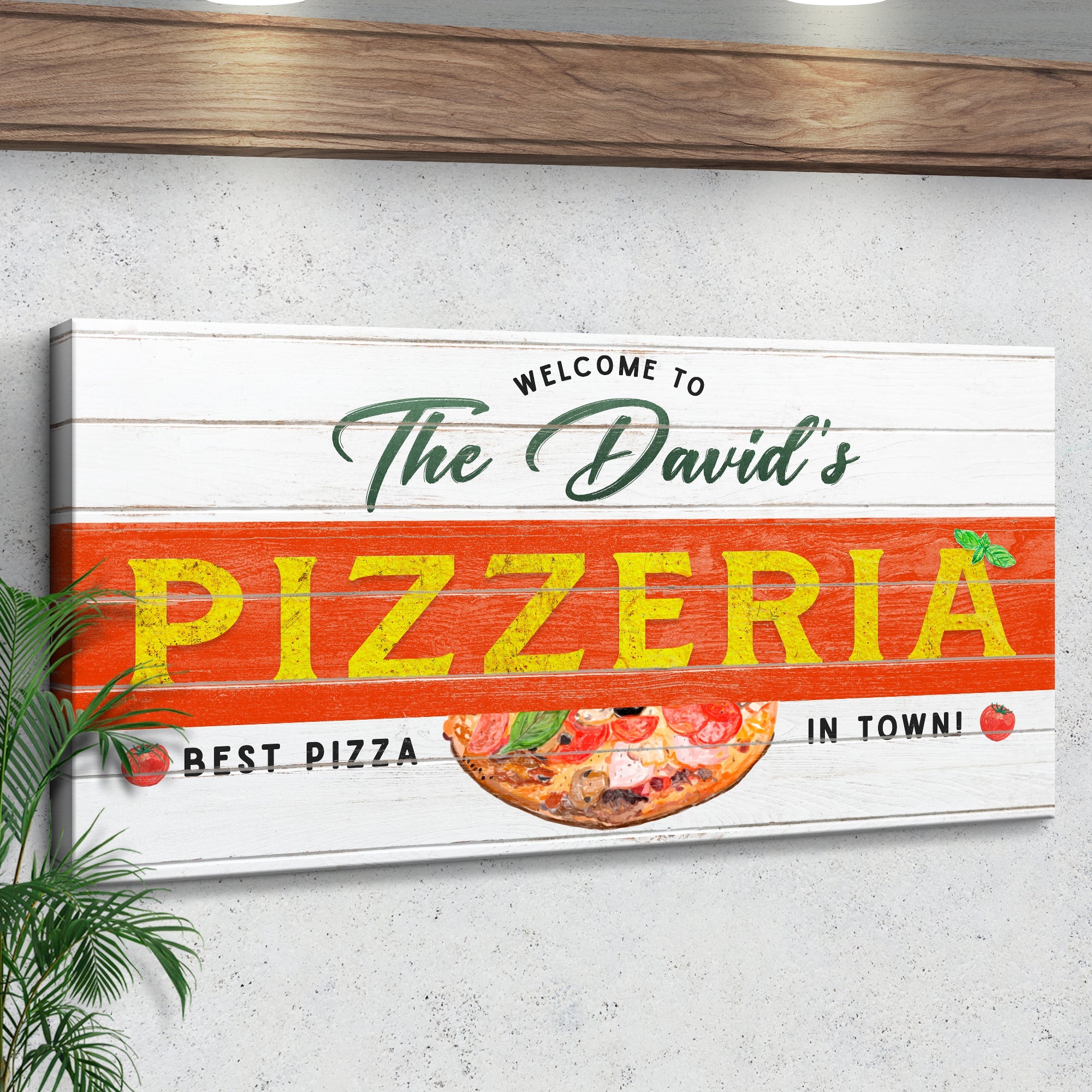 Best Pizza In Town Pizzeria Sign on sale at MyriadMart