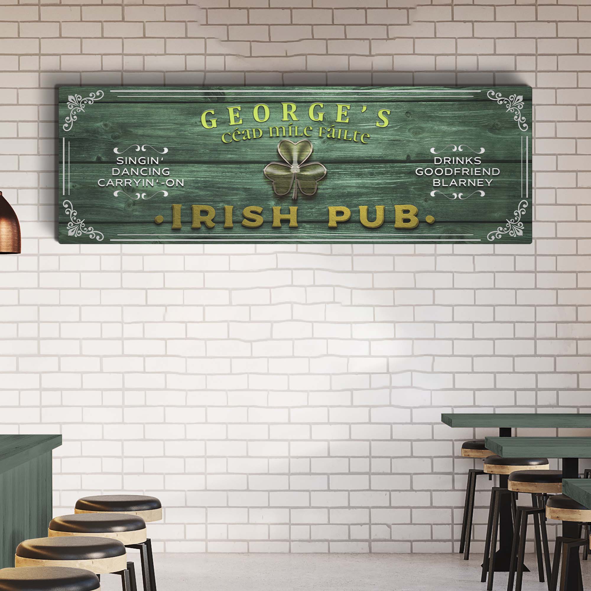 Irish Pub Sign on sale at MyriadMart