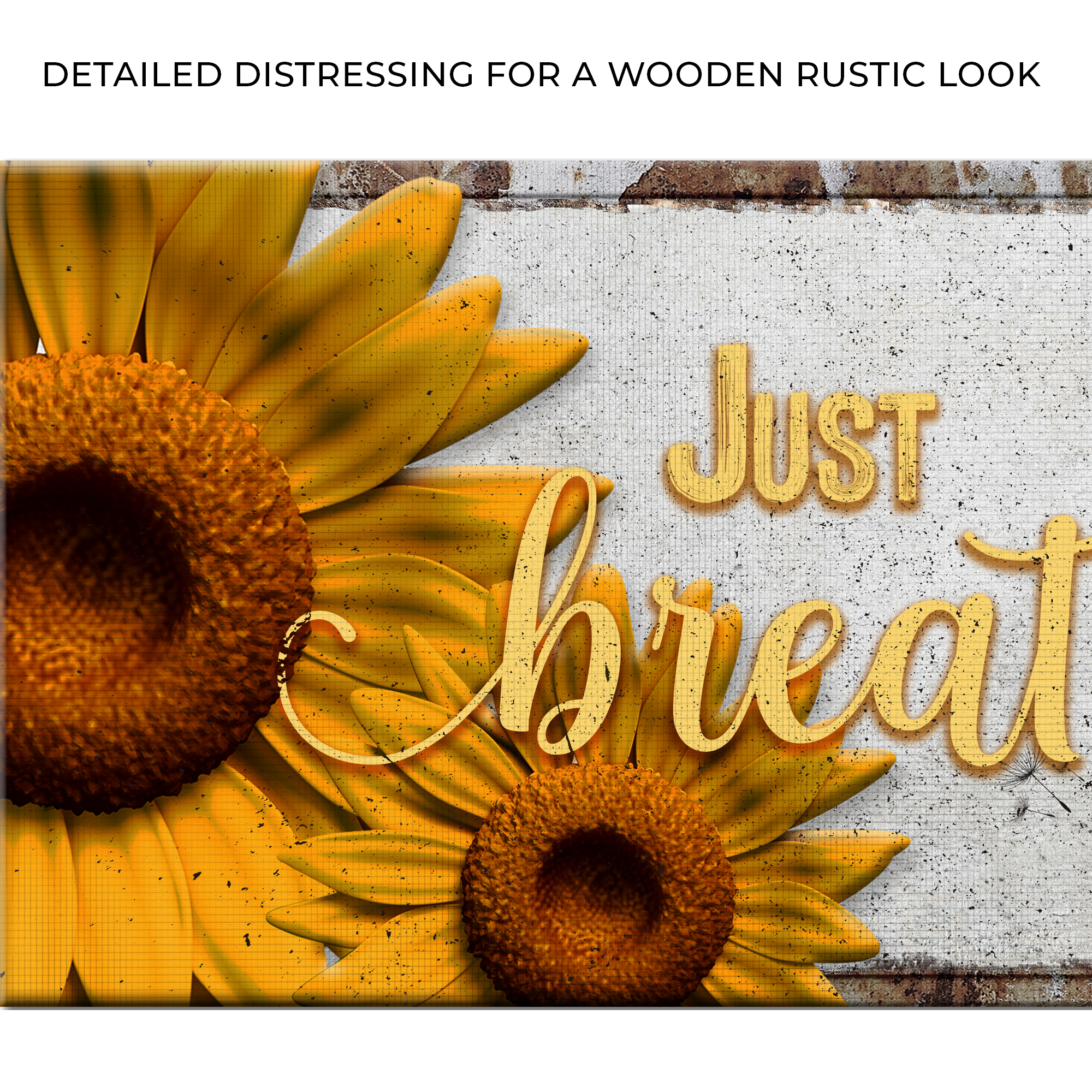 Just Breathe Sign on sale at MyriadMart