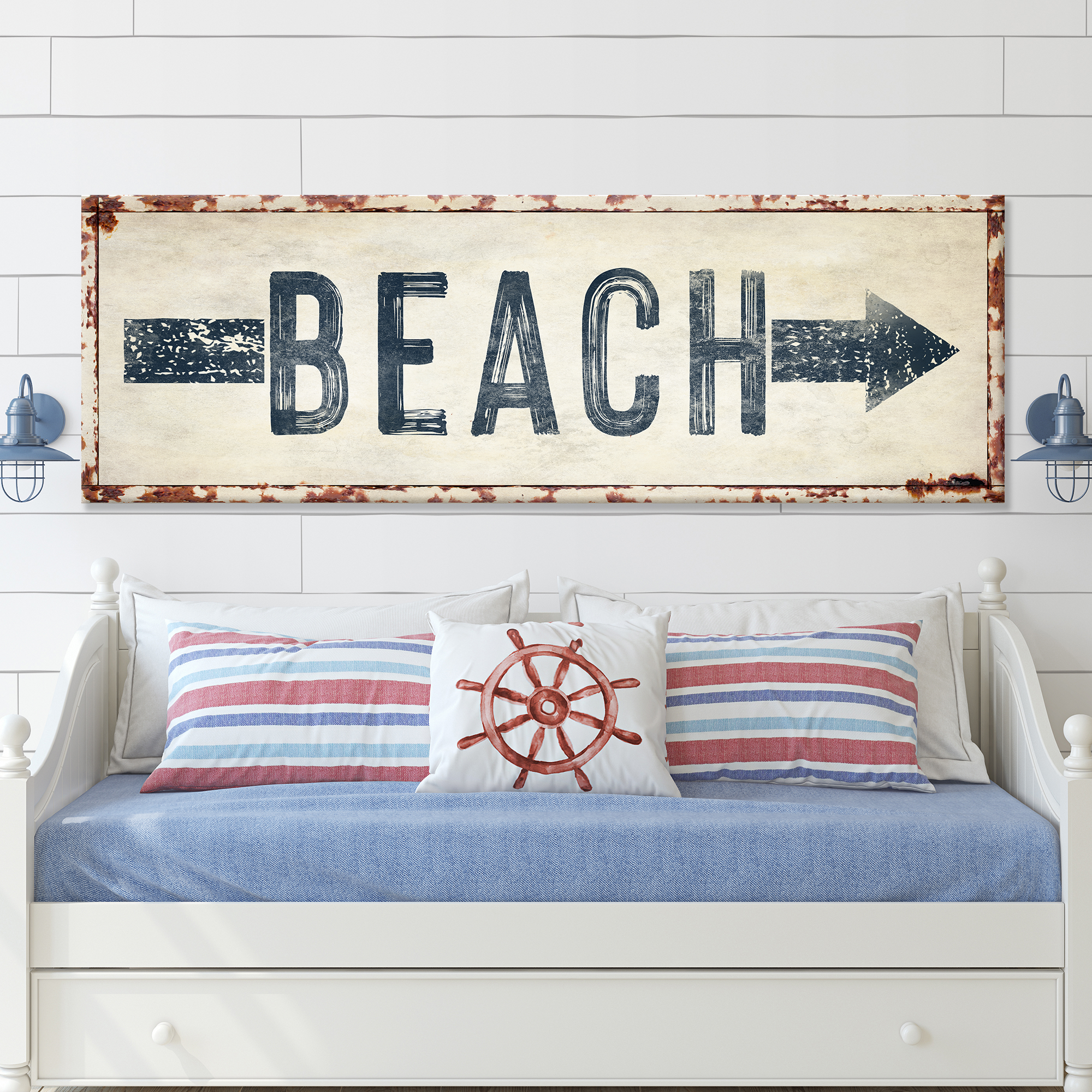 Beach Arrow Sign on sale at MyriadMart