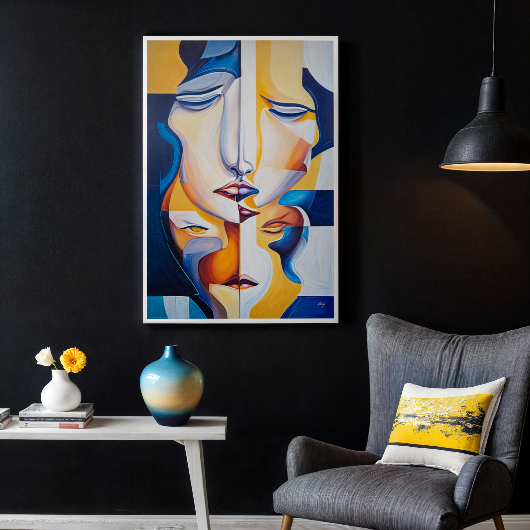 Canvas Print: "Talk" on sale at MyriadMart