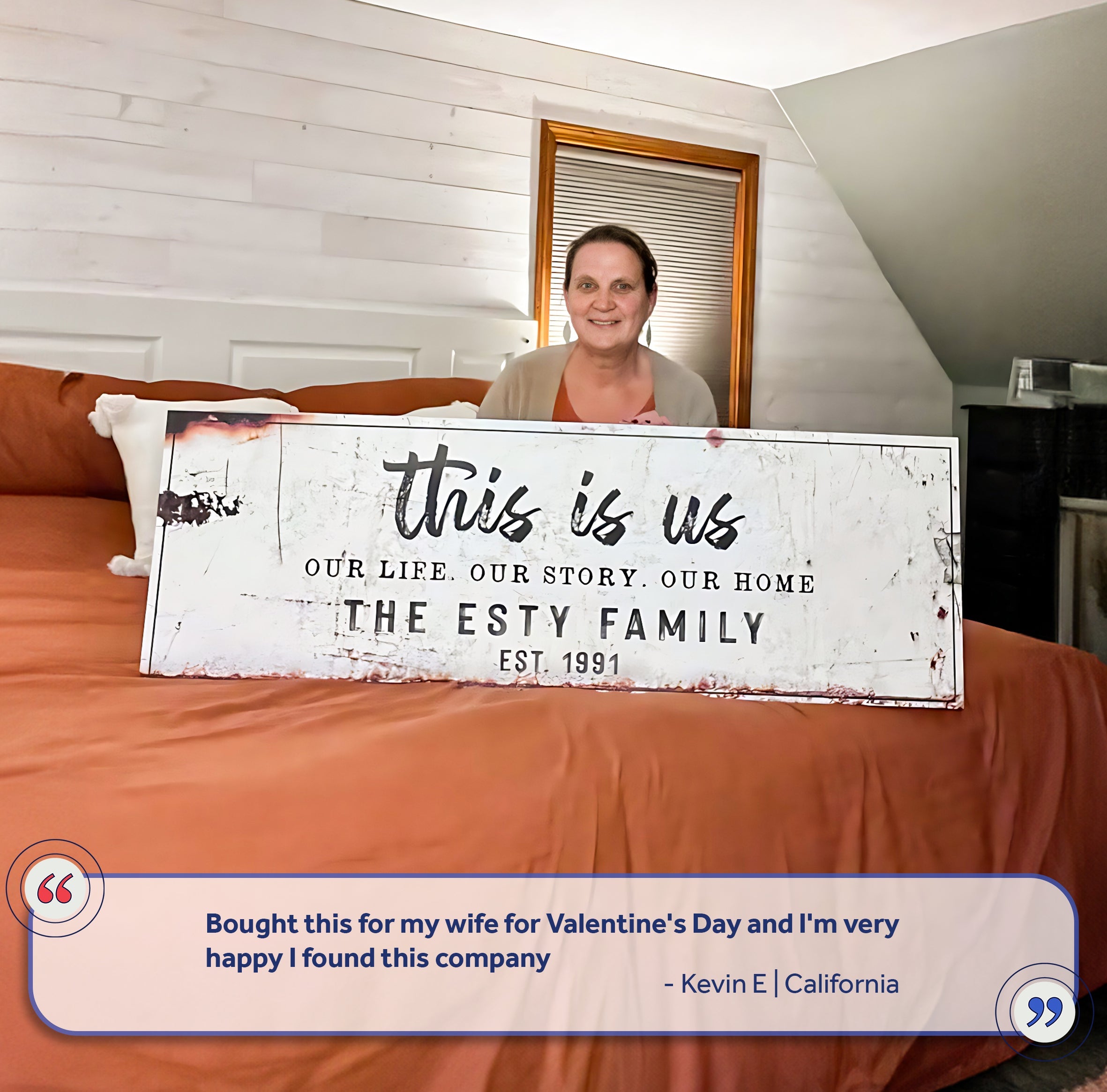 This Is Us Rustic Sign on sale at MyriadMart